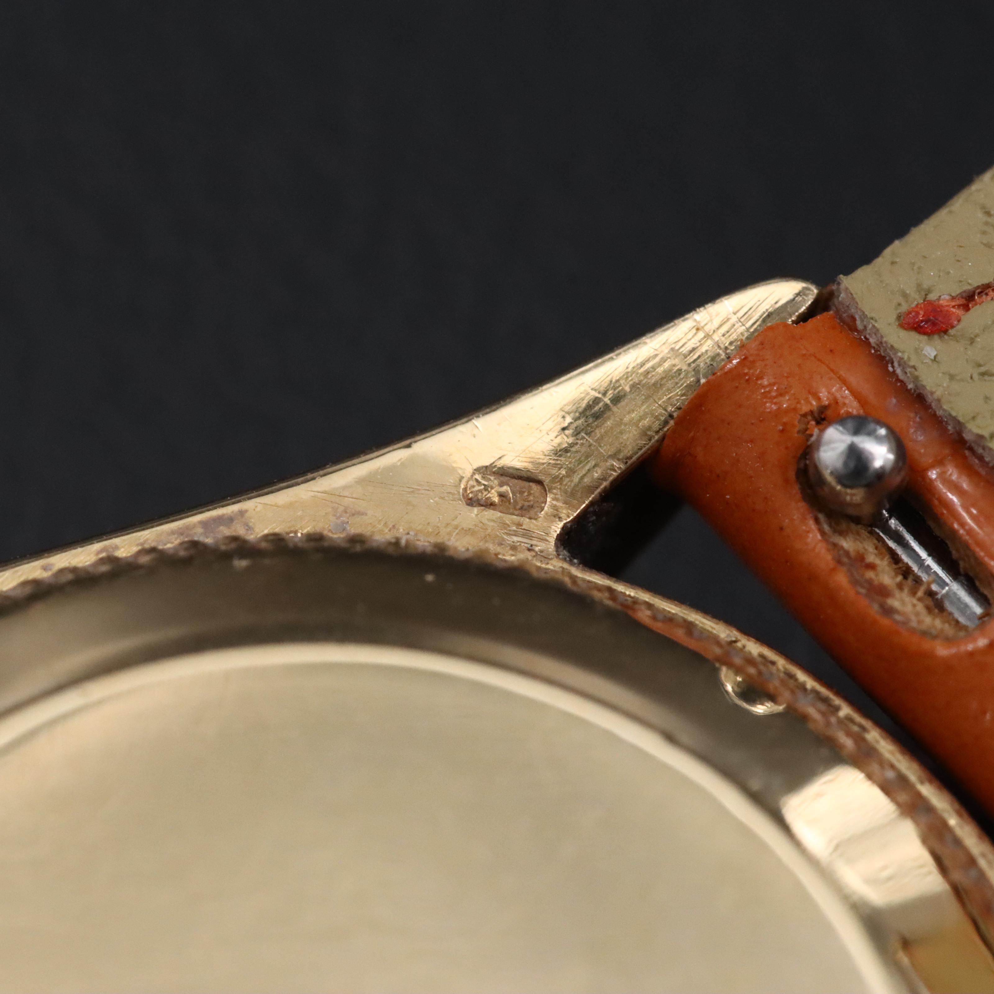 Rolex Datejust 6516 18K Gold Vintage Watch c.1966