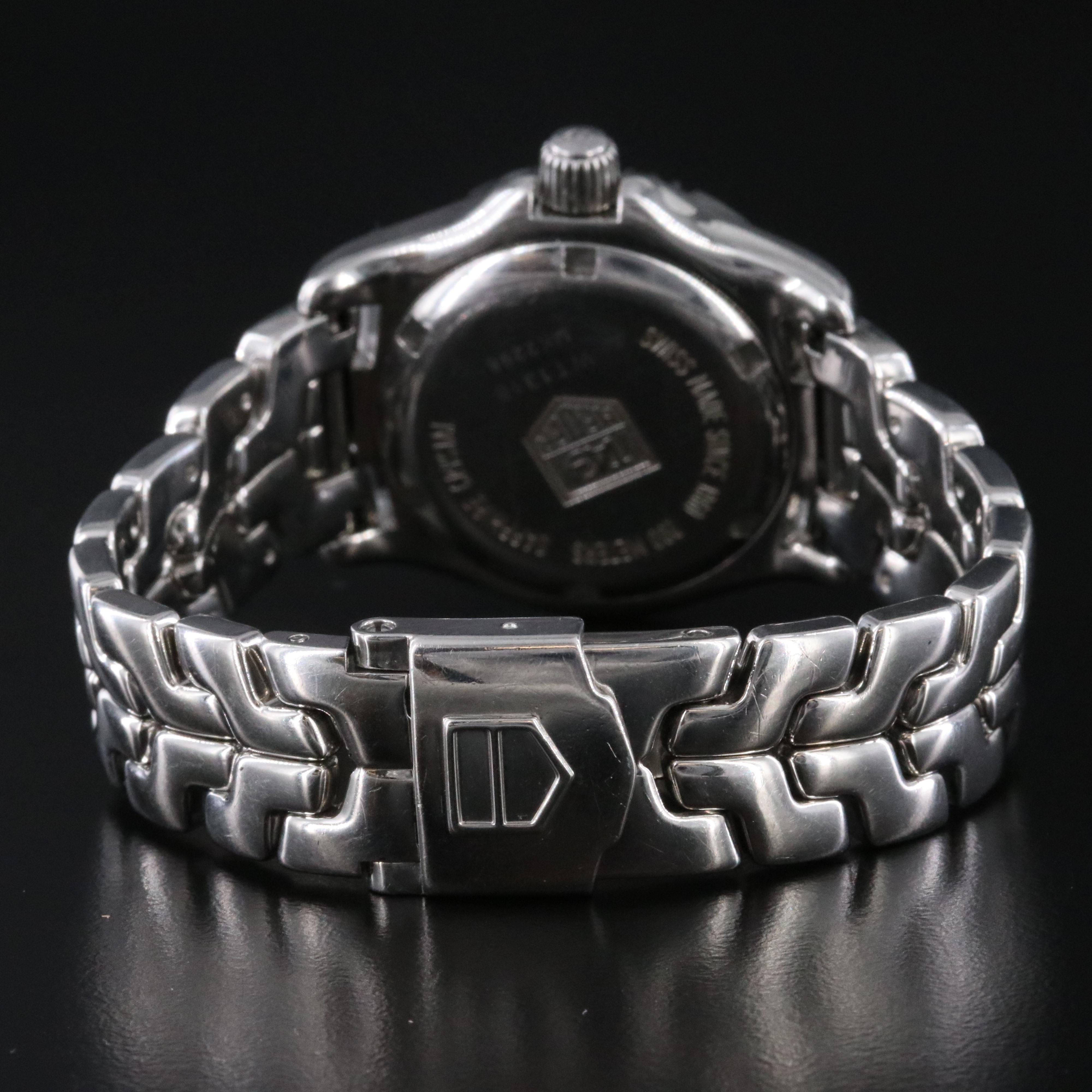 TAG Heuer Link Diamond & Mother-of-Pearl Watch