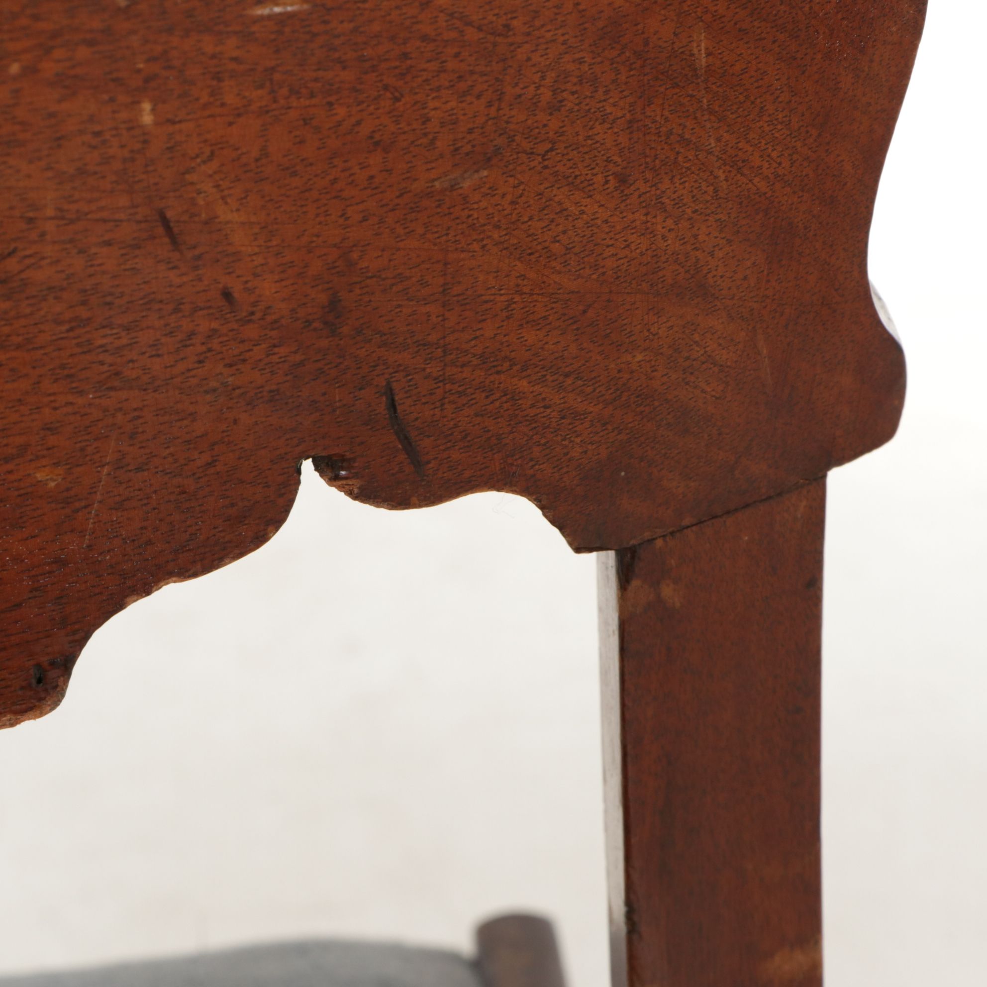 Walnut and Needlepoint-Upholstered Side Chair, Late 19th Century