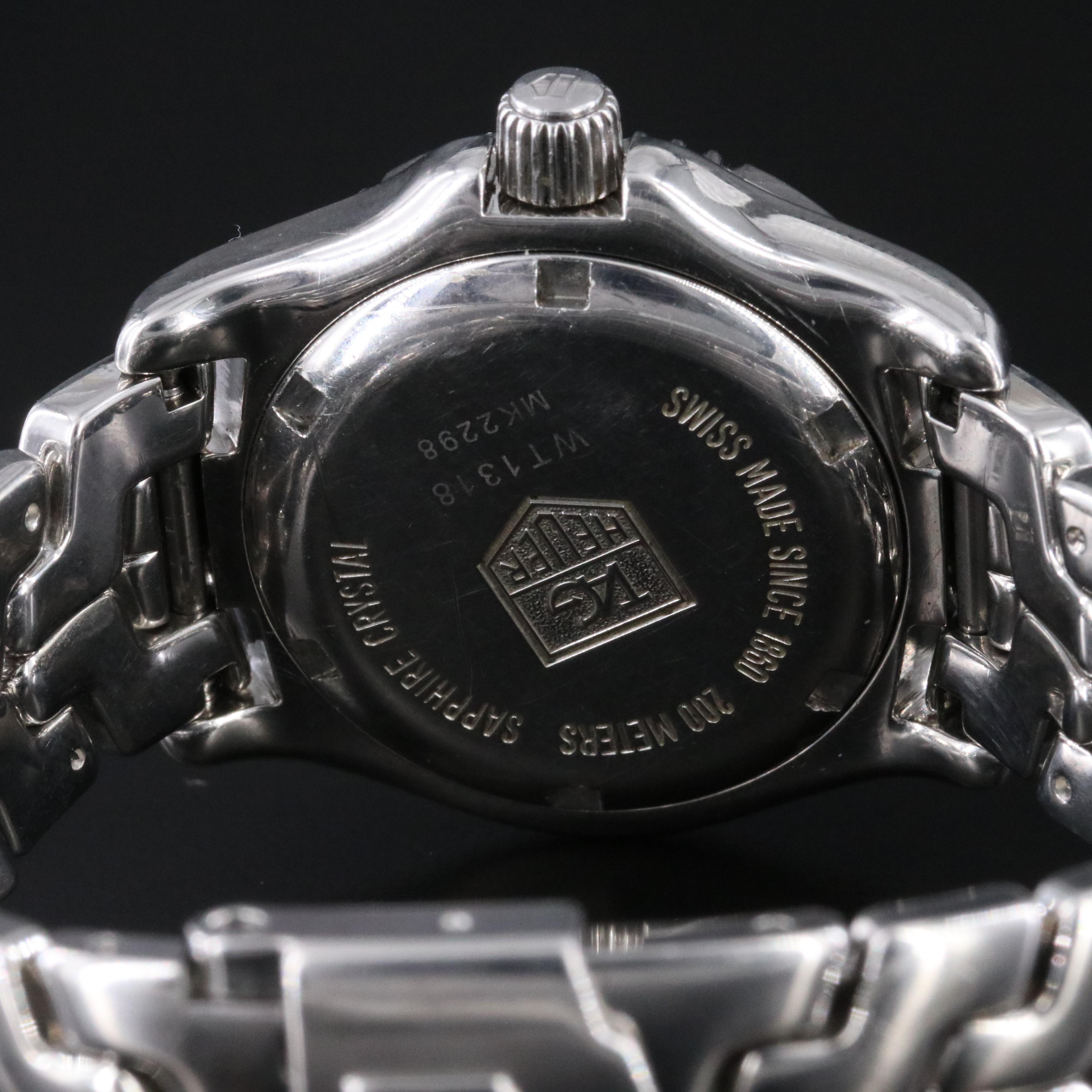 TAG Heuer Link Diamond & Mother-of-Pearl Watch