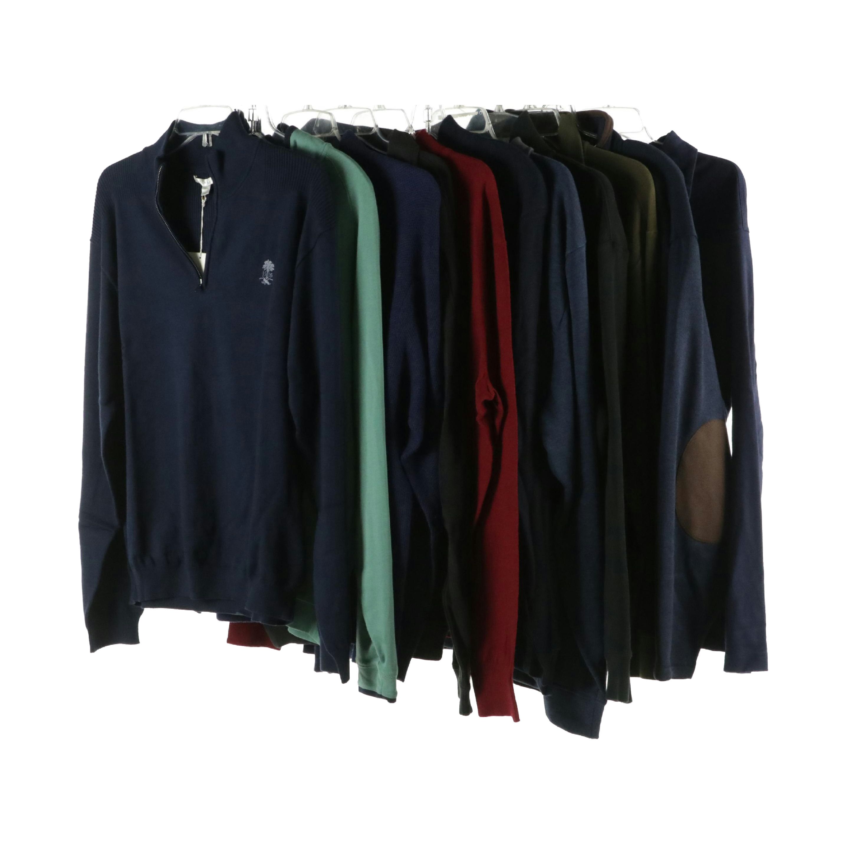 Men's Orvis Wool Quarter-Zips, Polo Ralph Lauren Zip-Jacket and More