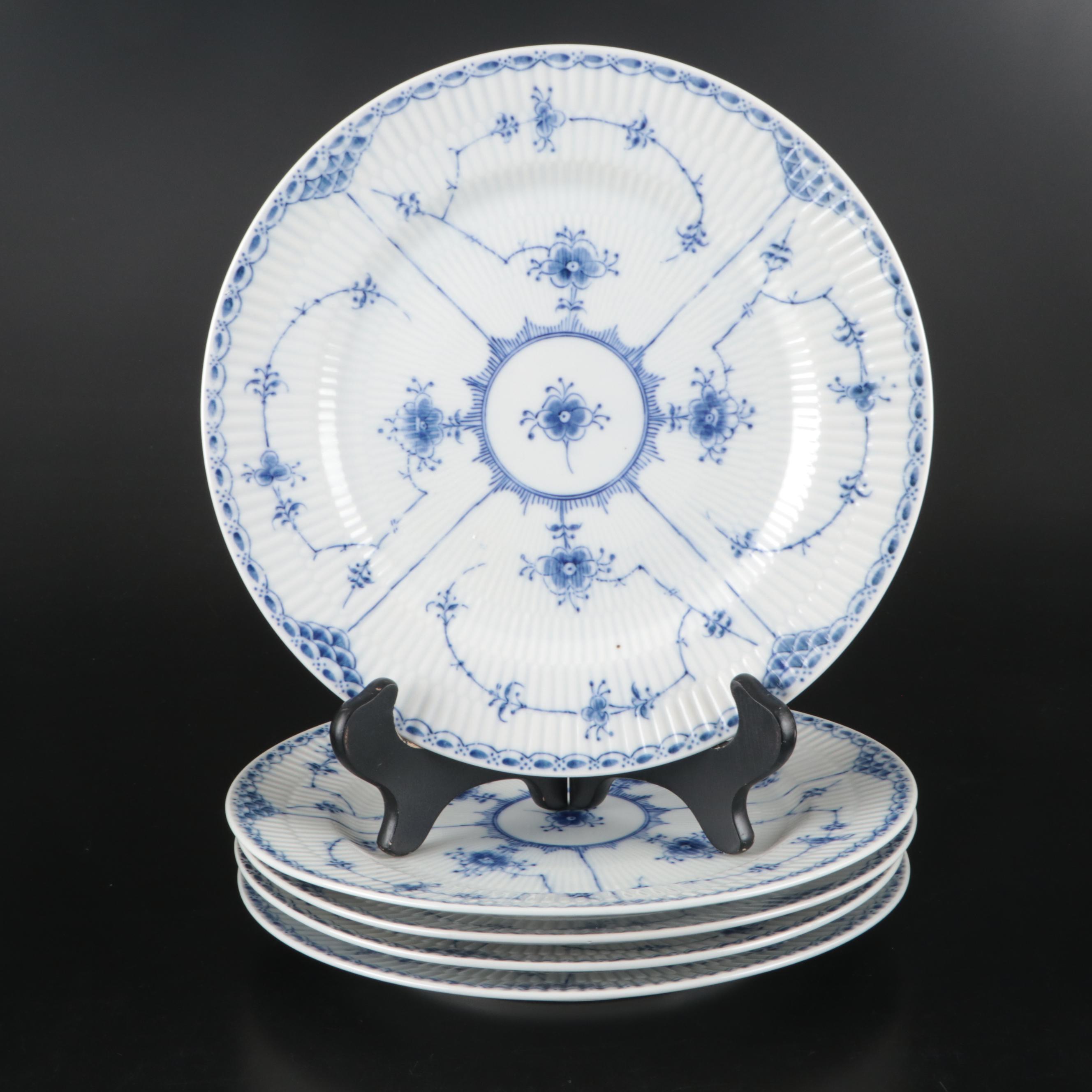 Lipper & Mann "Blue Fjord" Porcelain Dinnerware