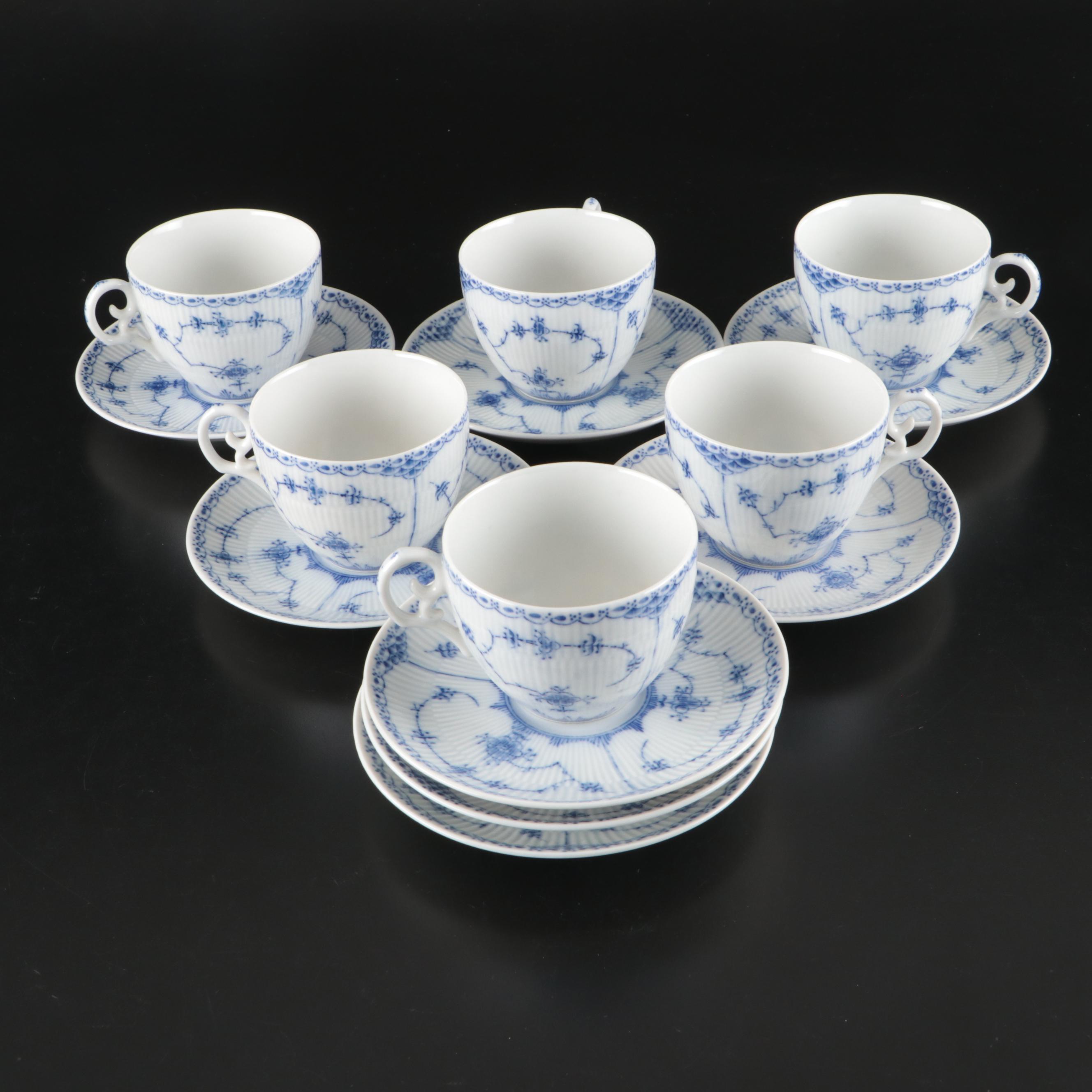 Lipper & Mann "Blue Fjord" Porcelain Dinnerware