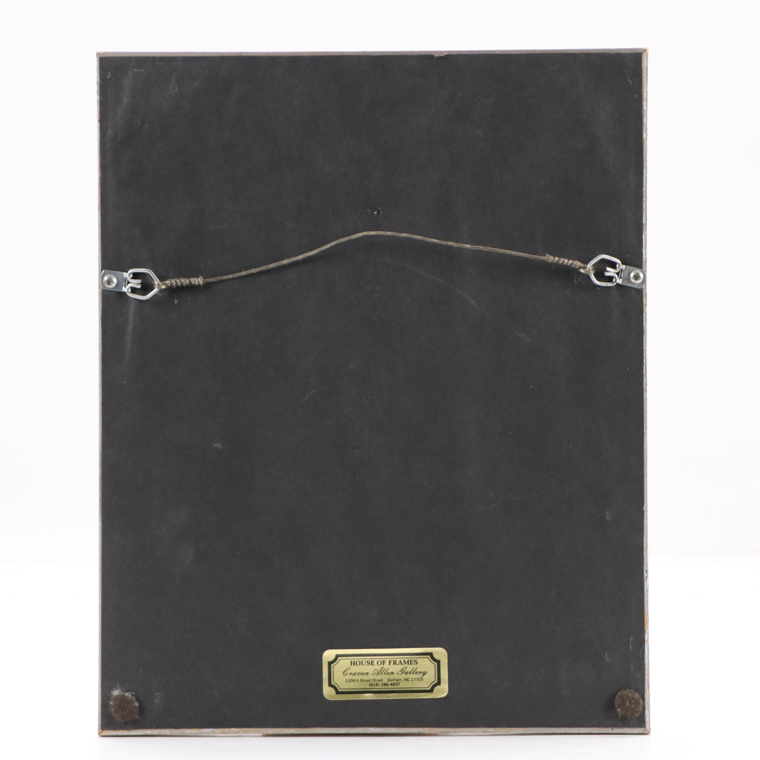 Engraving After Jacques Benard of String Instruments "Lutherie..."