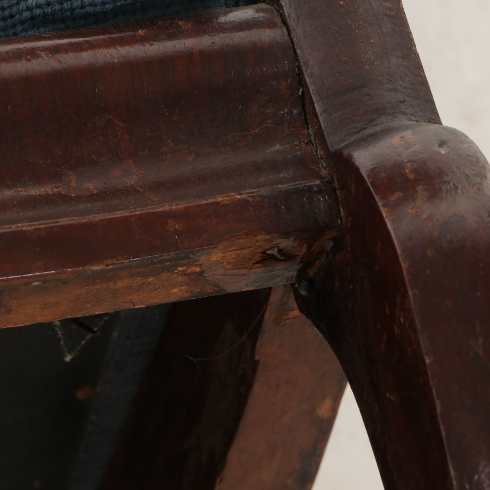 Walnut and Needlepoint-Upholstered Side Chair, Late 19th Century