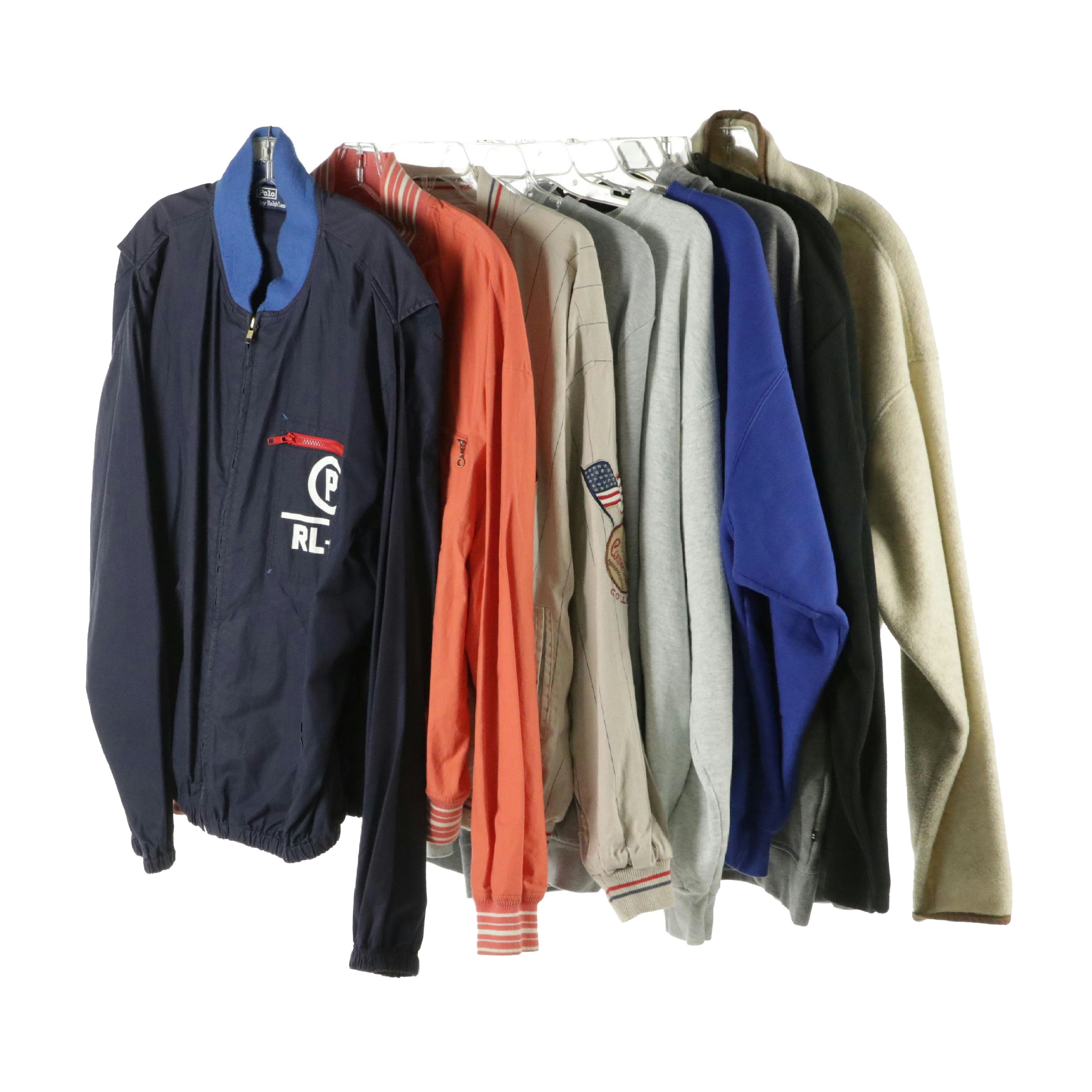 Men's Polo Ralph Lauren & Banana Republic Vintage Bomber Jackets, with More