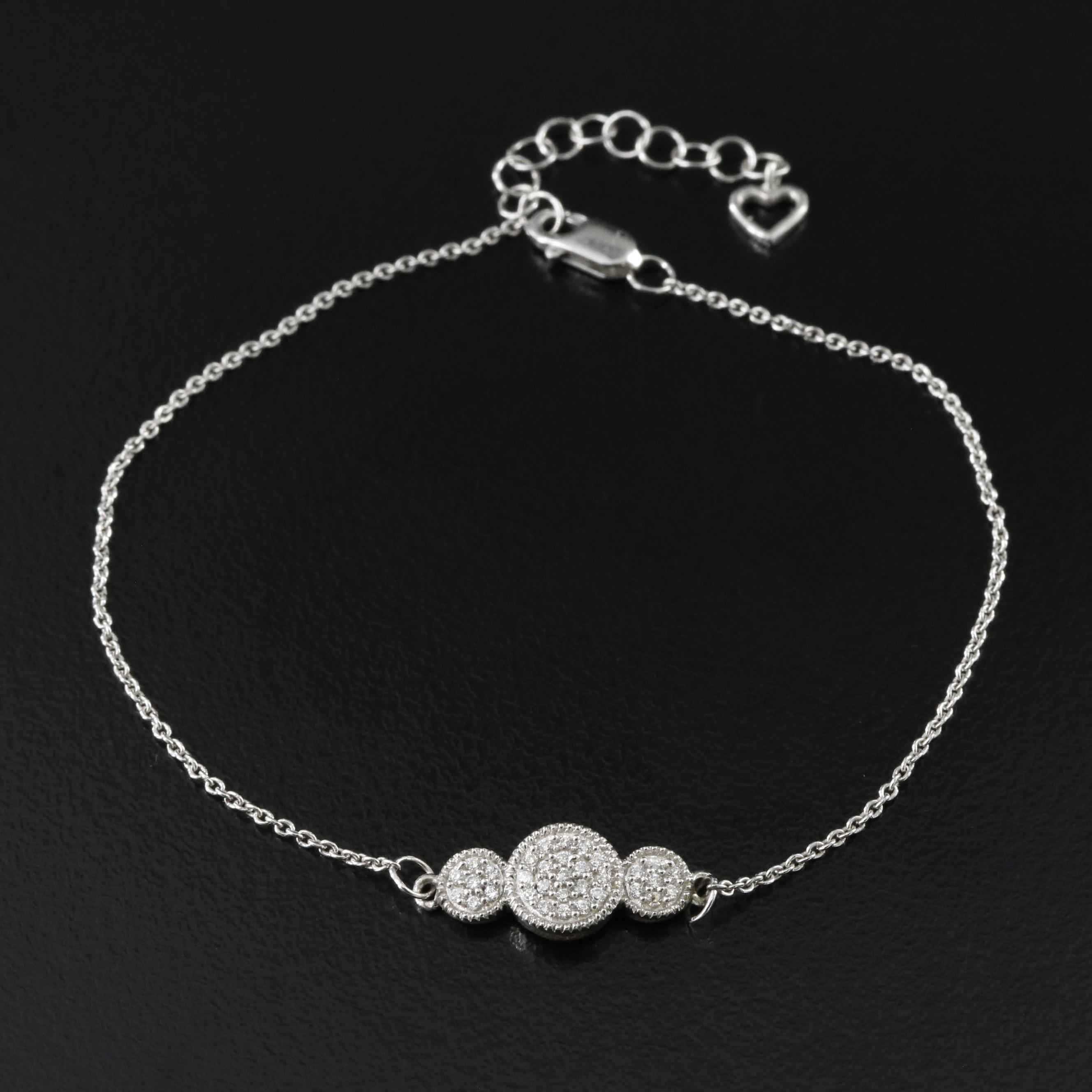 Sterling CZ Bracelet