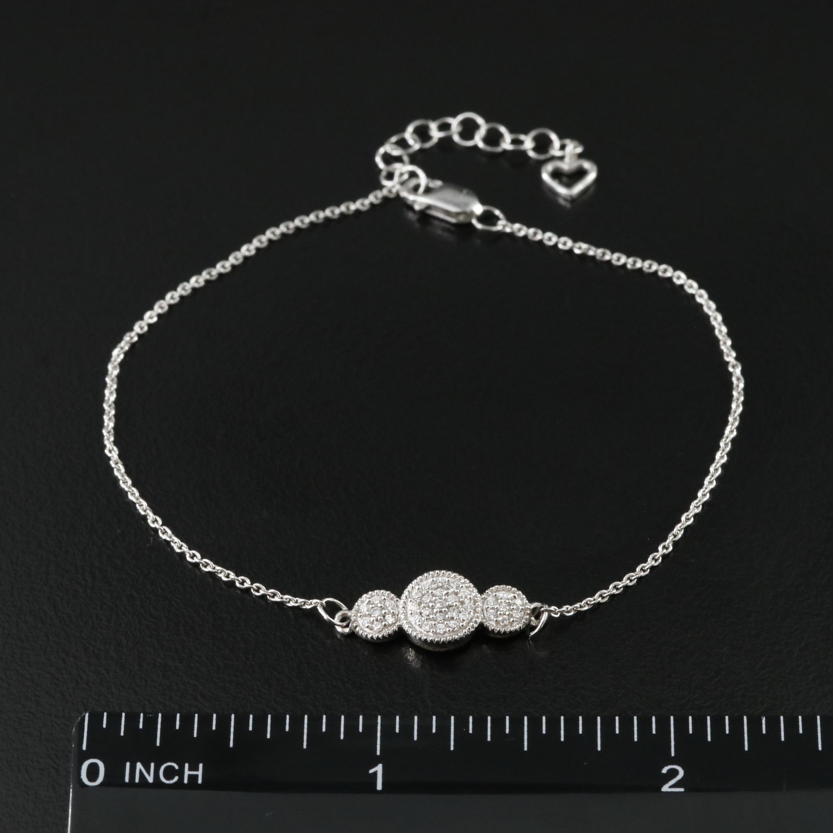 Sterling CZ Bracelet