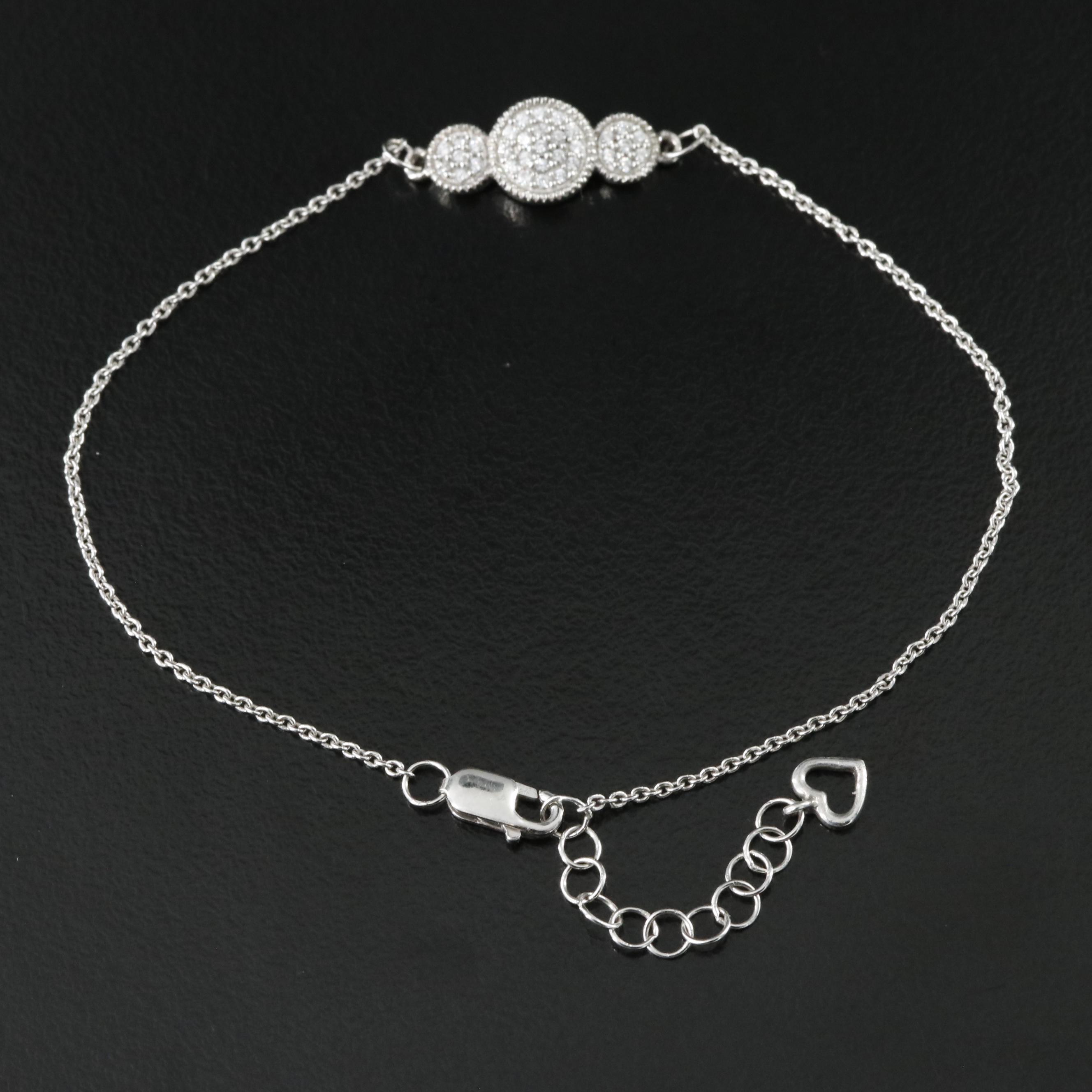 Sterling CZ Bracelet