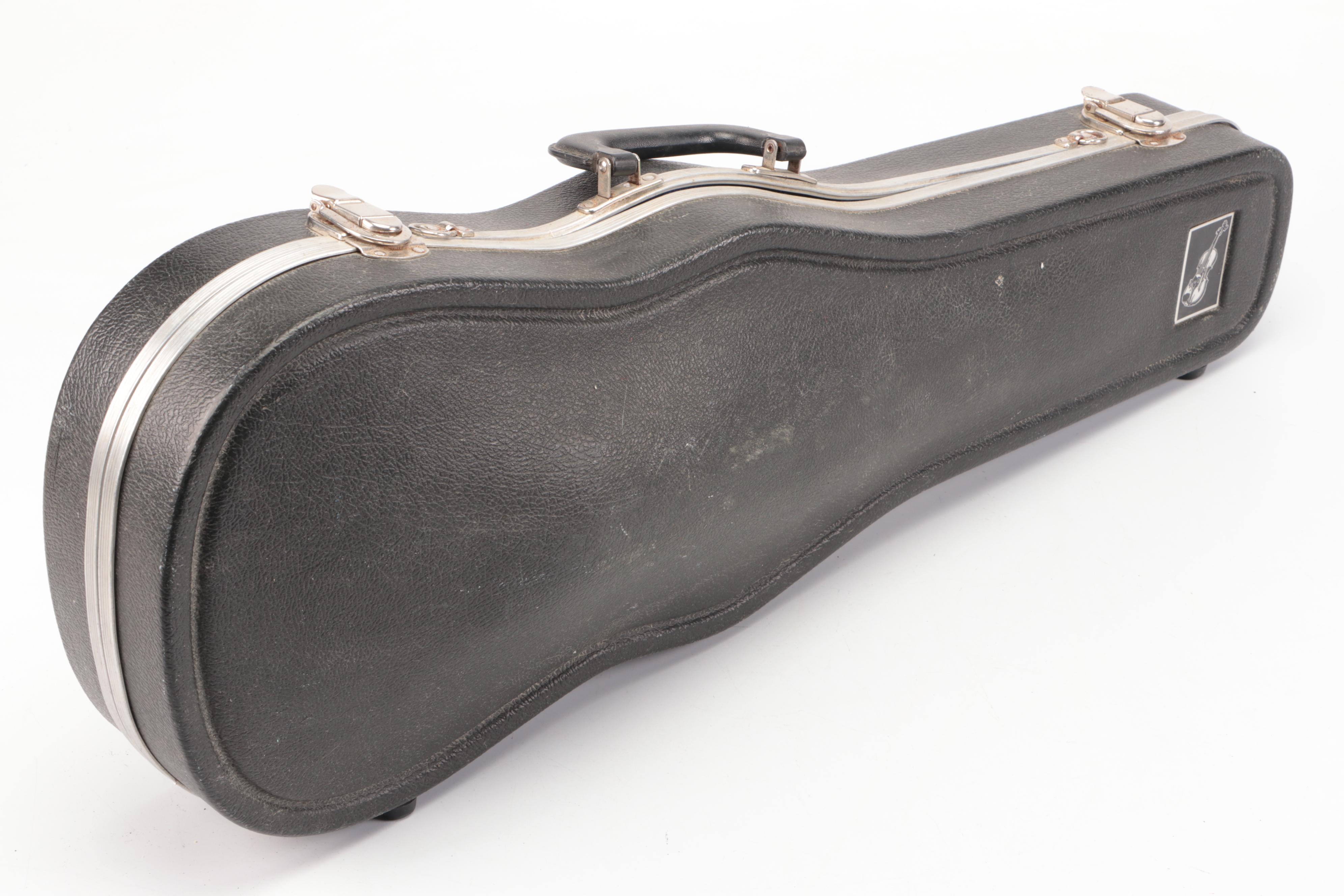 Suzuki 3/4 Violin with Dark Brown Tolex Travel Case