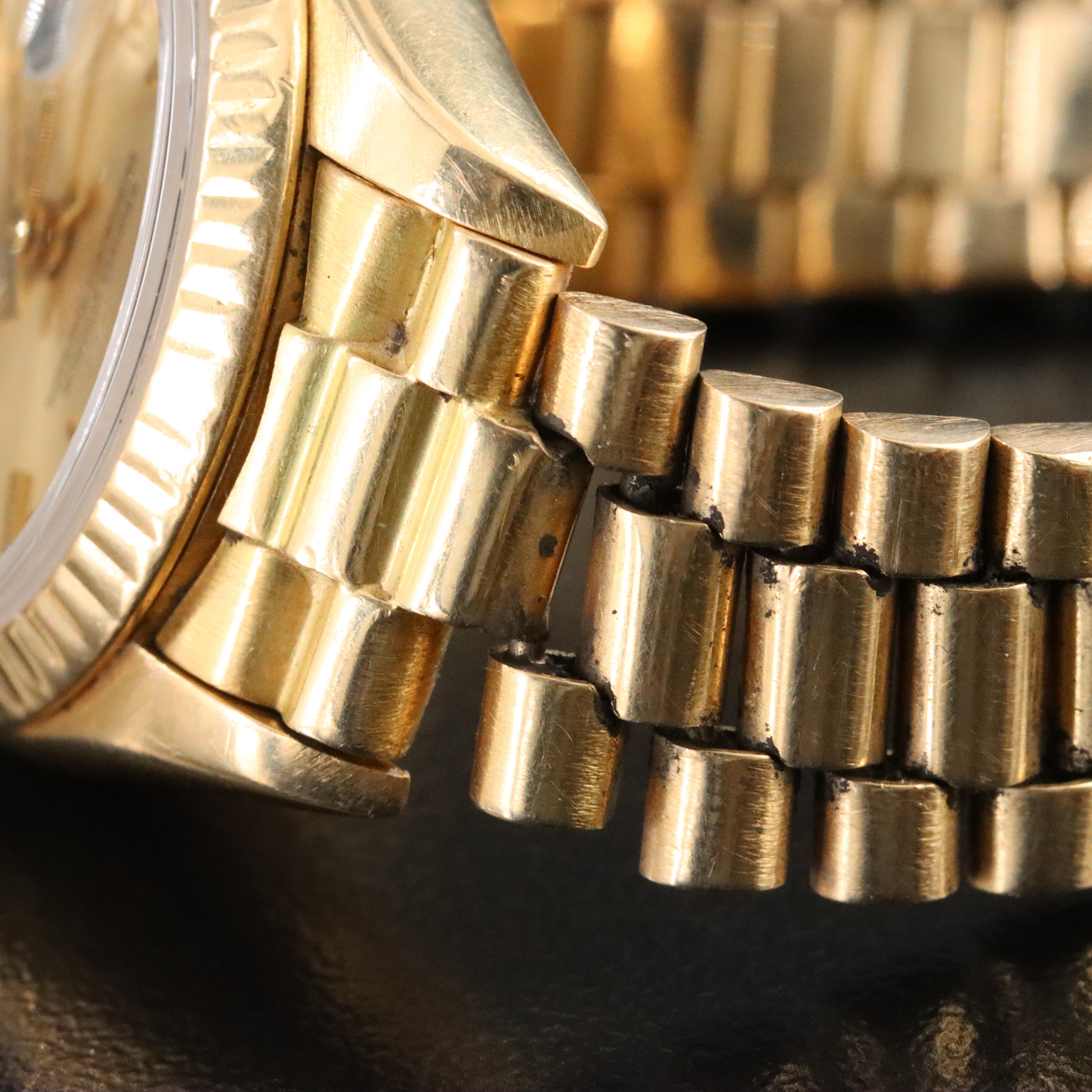 1984 Rolex Datejust 18K Model 69178 Watch