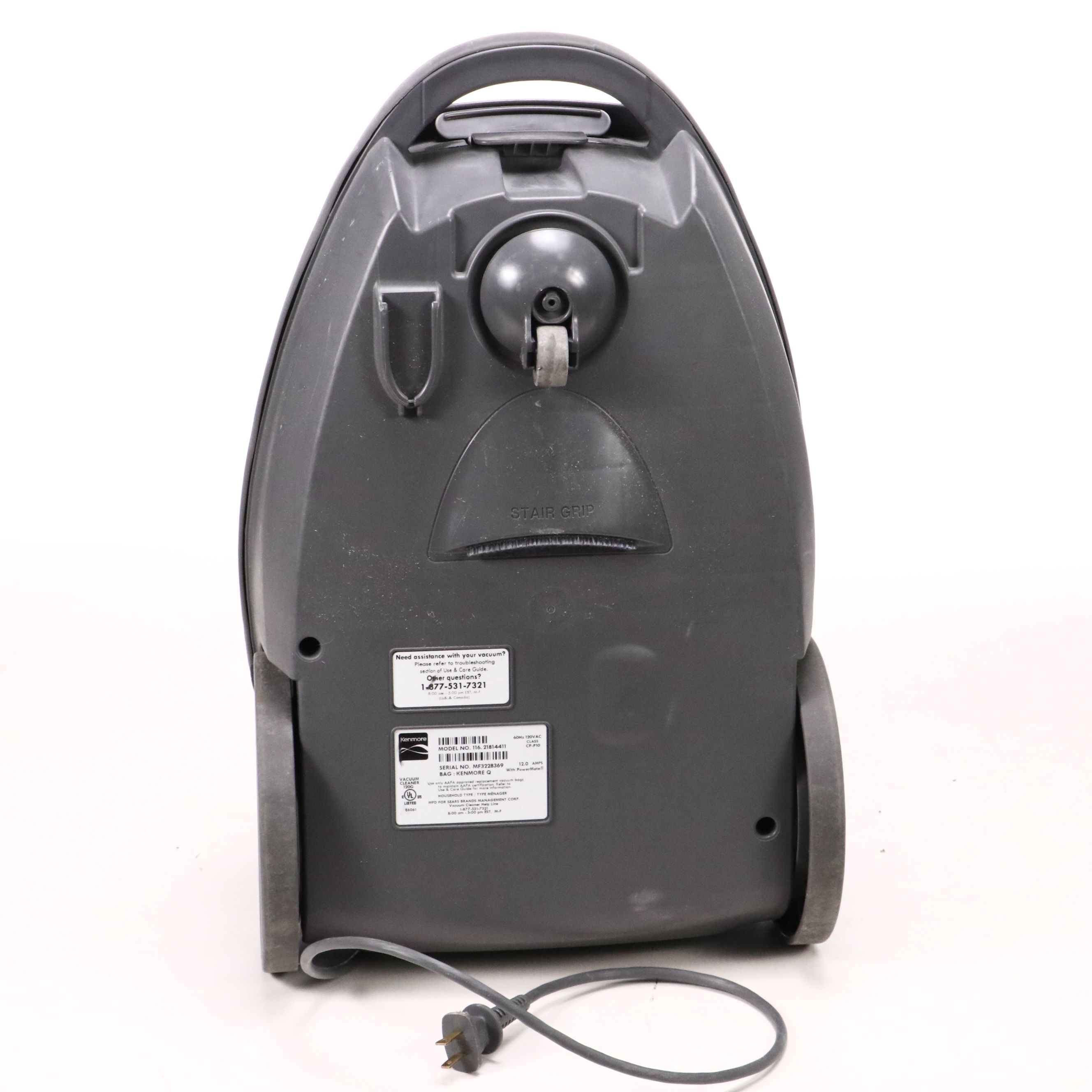 Kenmore Elite CrossOver Bagged Canister Vacuum
