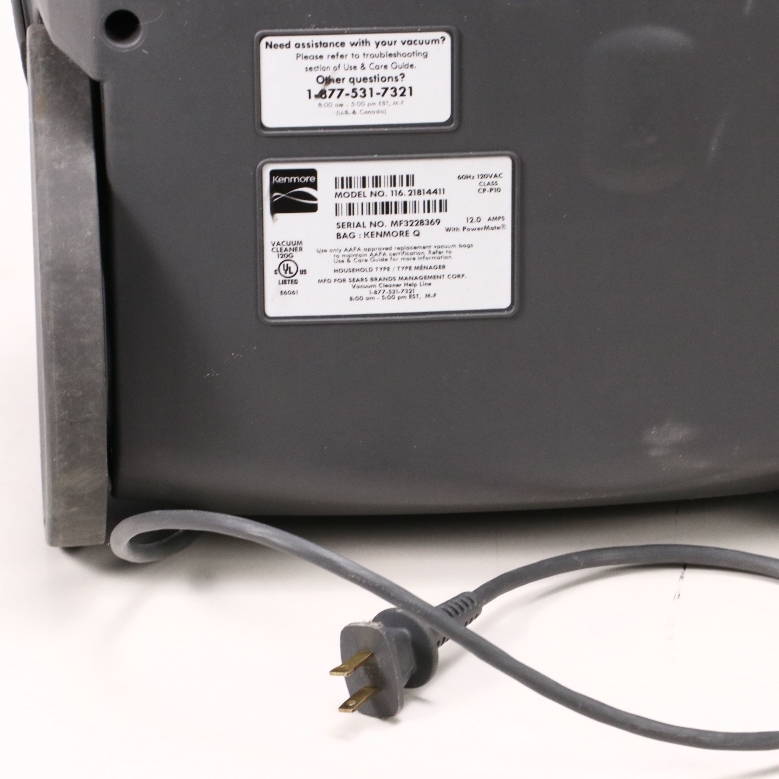 Kenmore Elite CrossOver Bagged Canister Vacuum