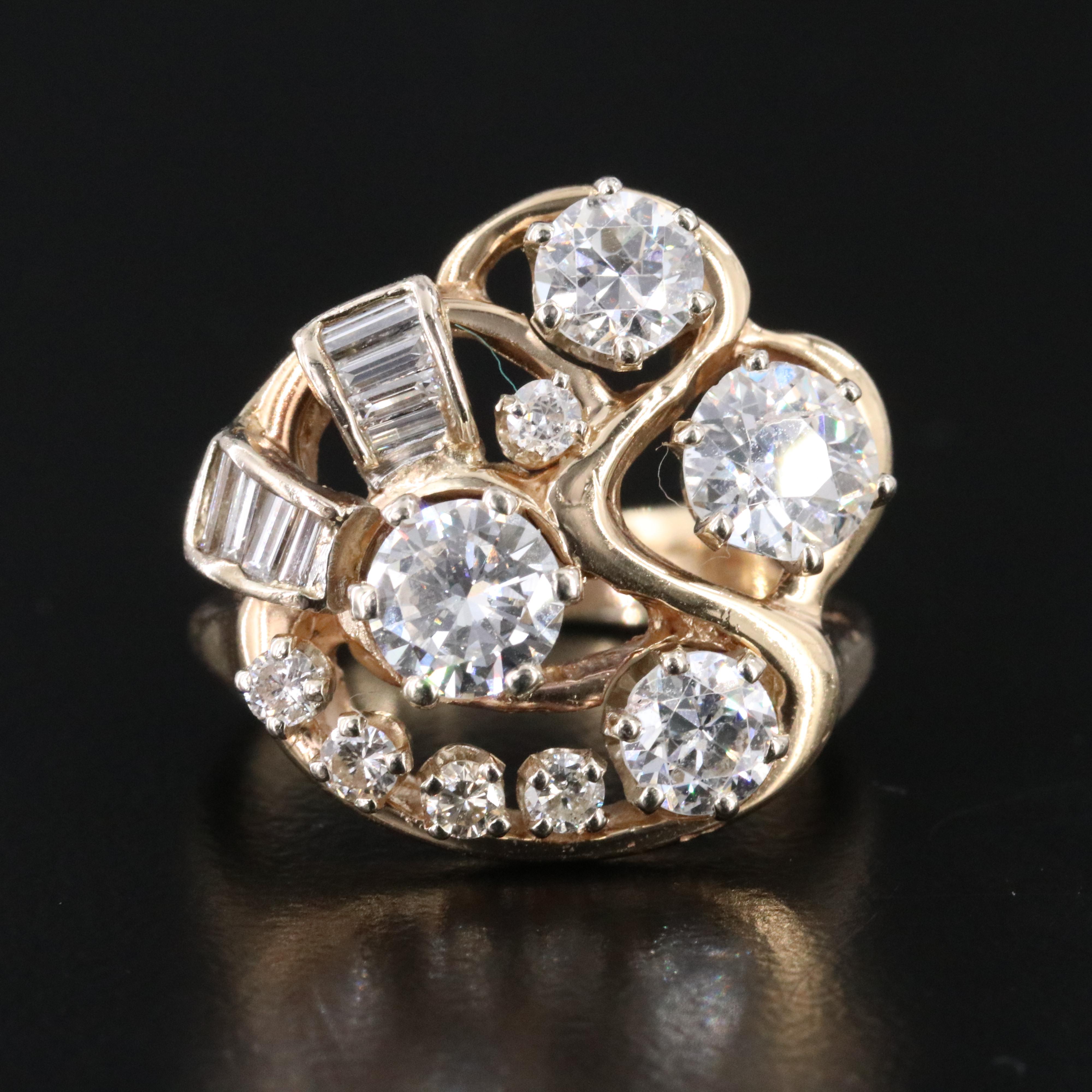 14K 2.24 CTW Diamond Ring