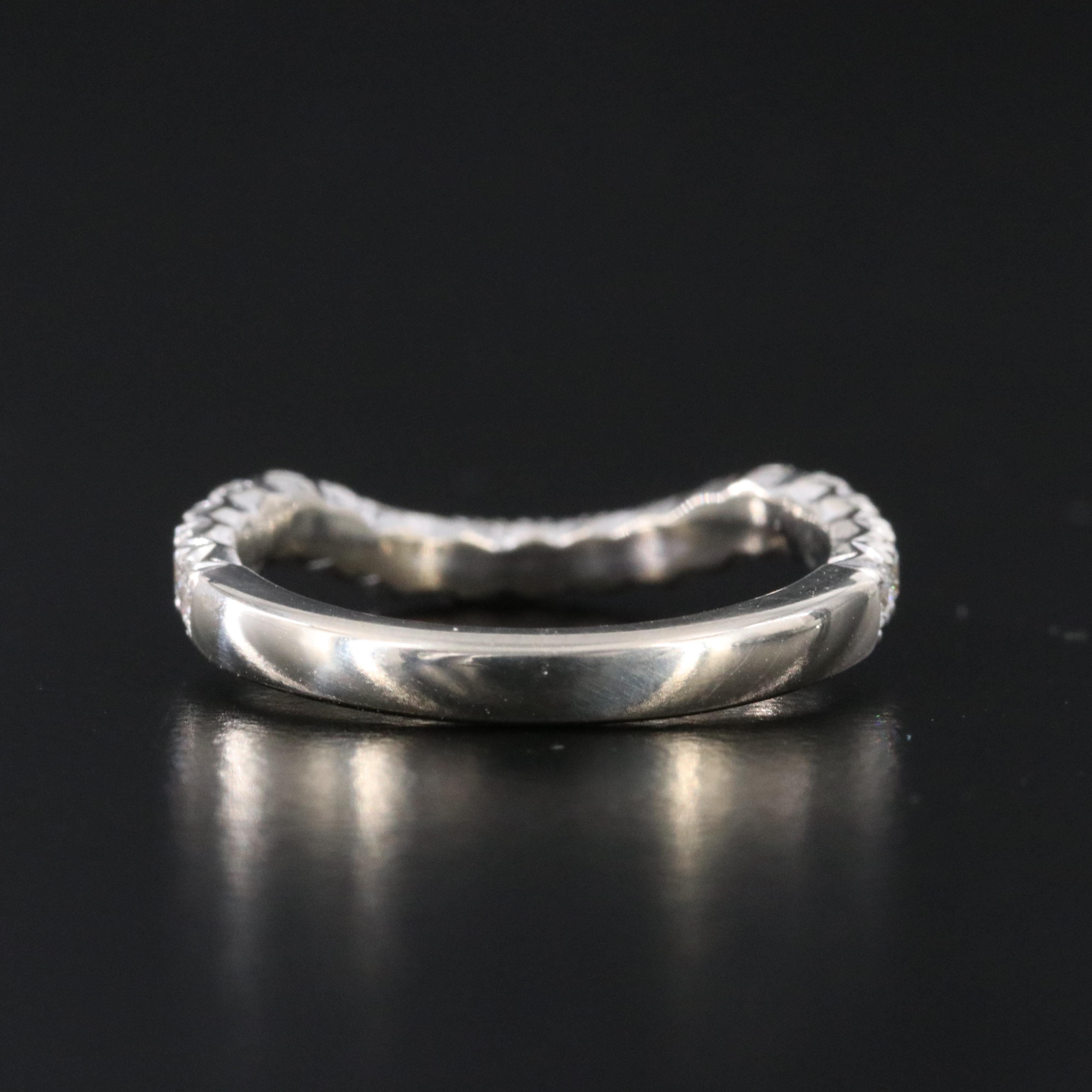 14K 0.49 CTW Diamond Wave Ring