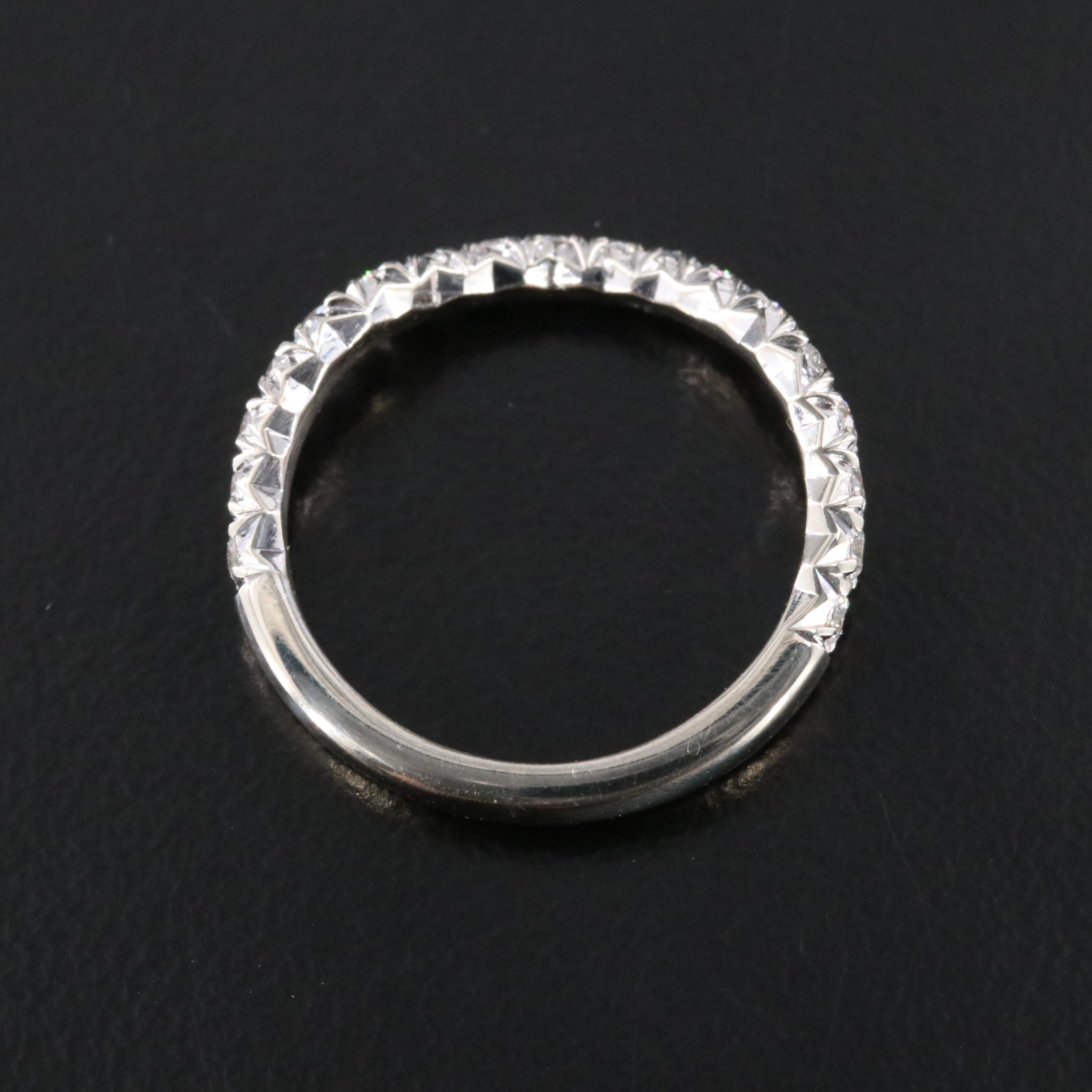 14K 0.49 CTW Diamond Wave Ring