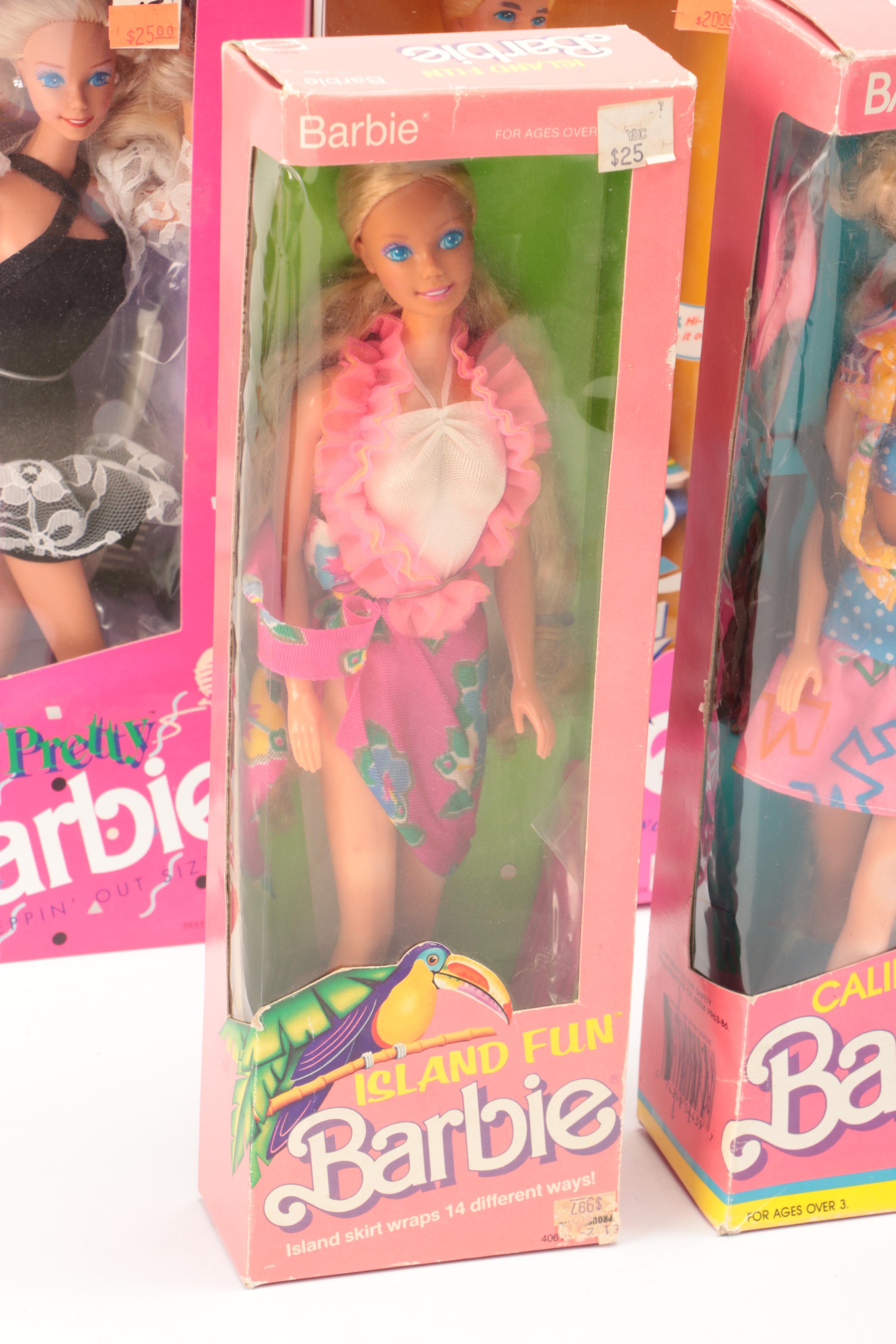 Mattel "Spring Bouquet," "Party Pretty" and More Barbie Dolls