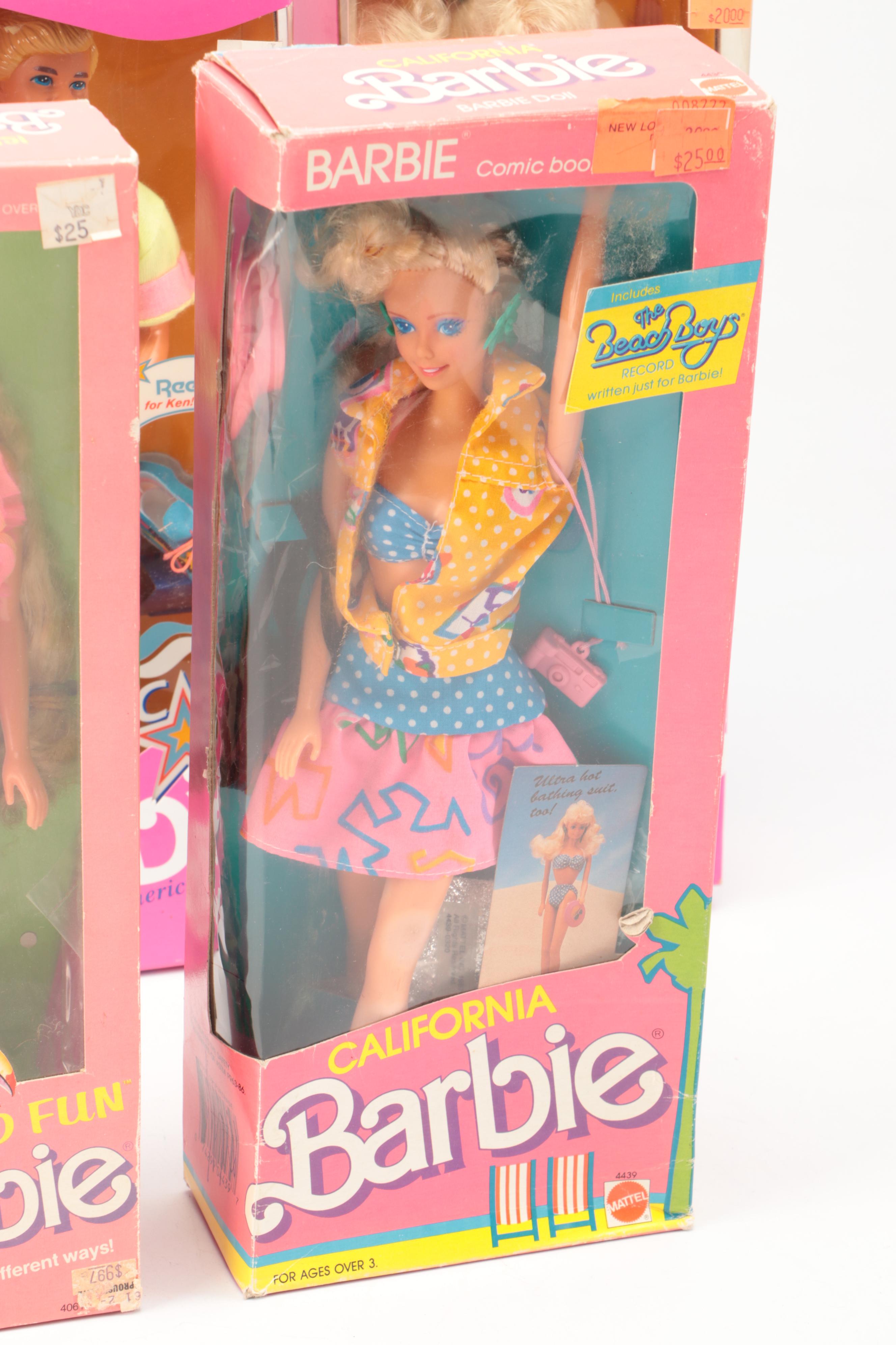 Mattel "Spring Bouquet," "Party Pretty" and More Barbie Dolls