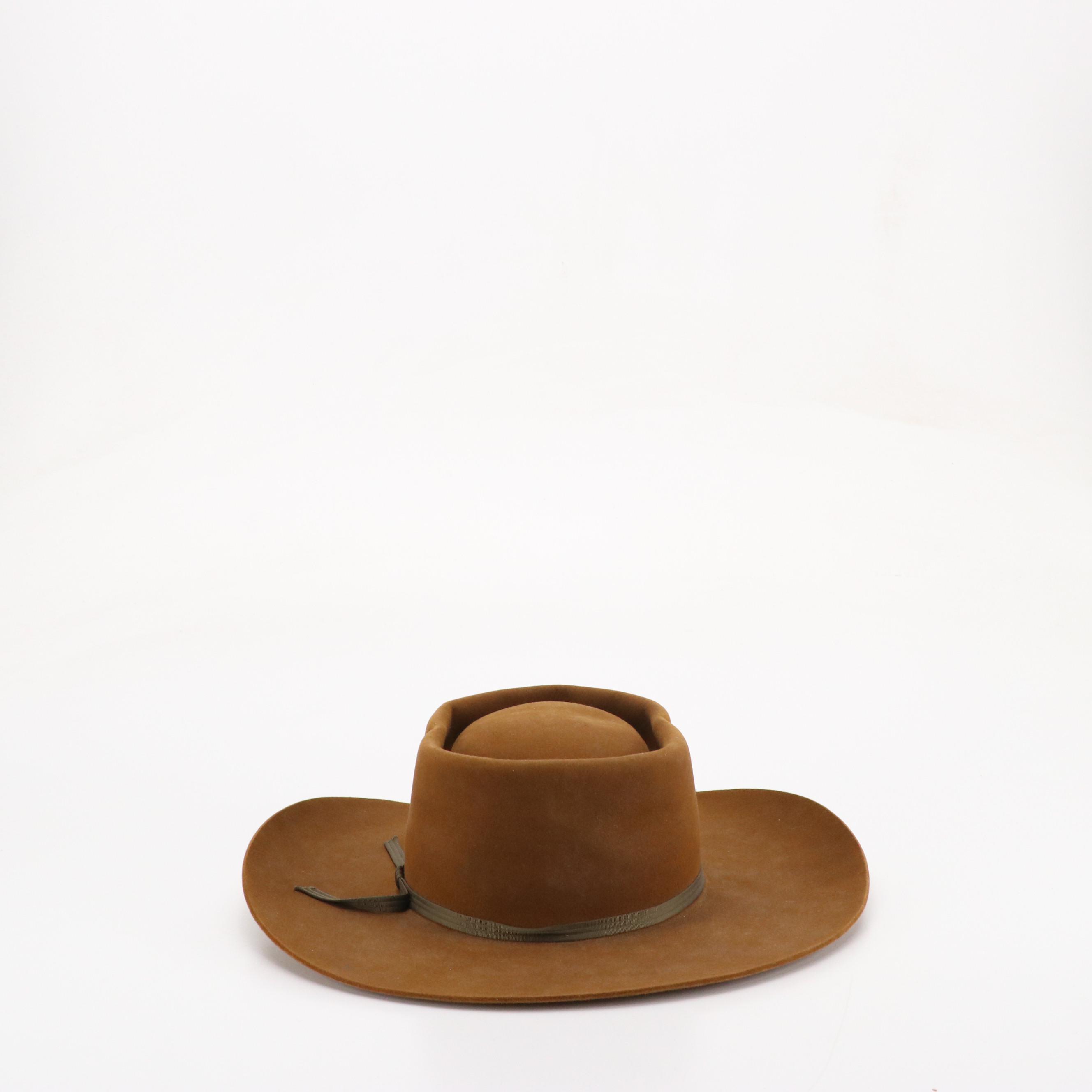 Men's Dobbs, Brooks Brothers, Pierre Cardin, and Dancer The Hatter Vintage Hats