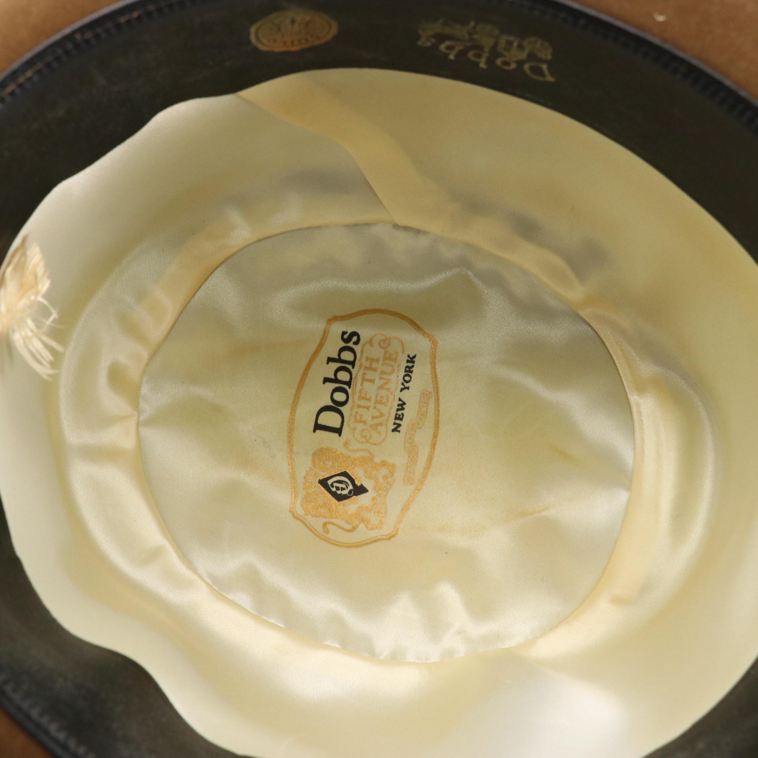 Men's Dobbs, Brooks Brothers, Pierre Cardin, and Dancer The Hatter Vintage Hats