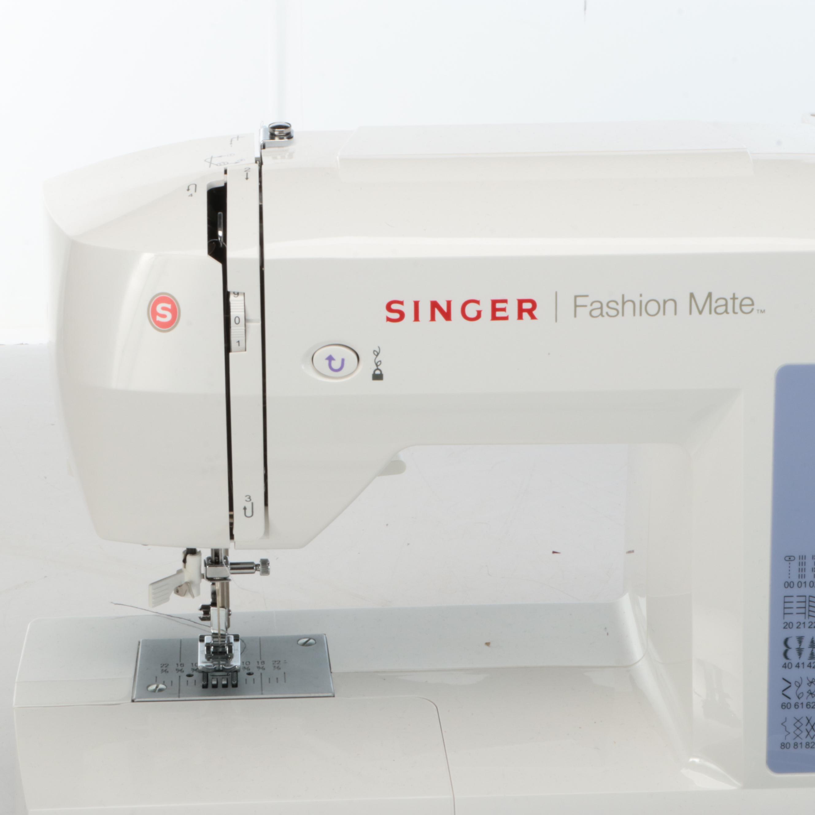 Singer "Fashion Mate" Electric Sewing Machine
