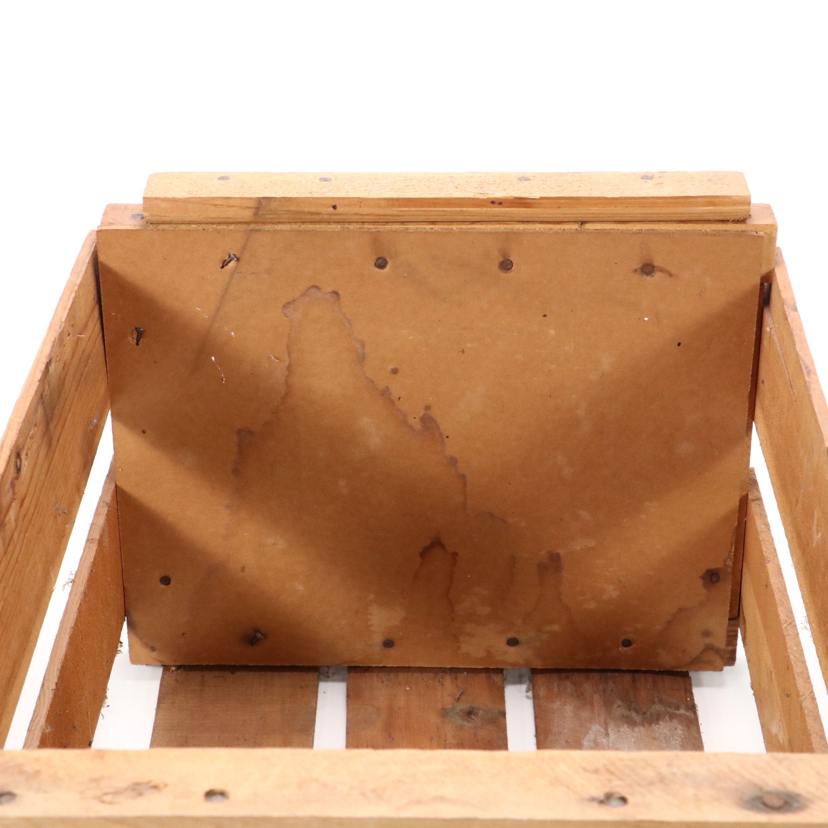 Sunny Slope Brand Carolina Peaches Fruit Crate, Vintage