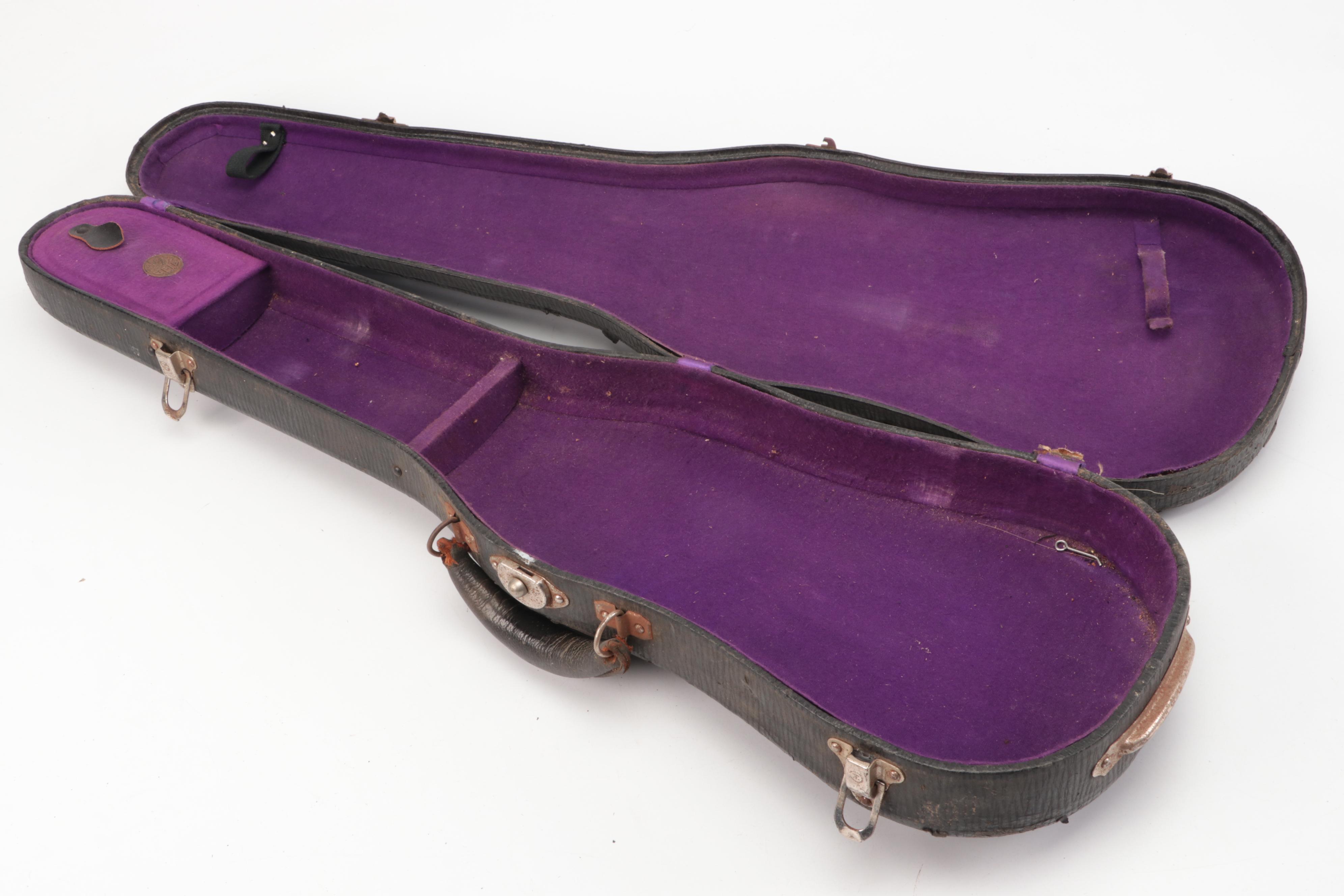 1951 Jacobus Hornsteiner Reproduction Stradivarius Copy Violin & Hard Side Case