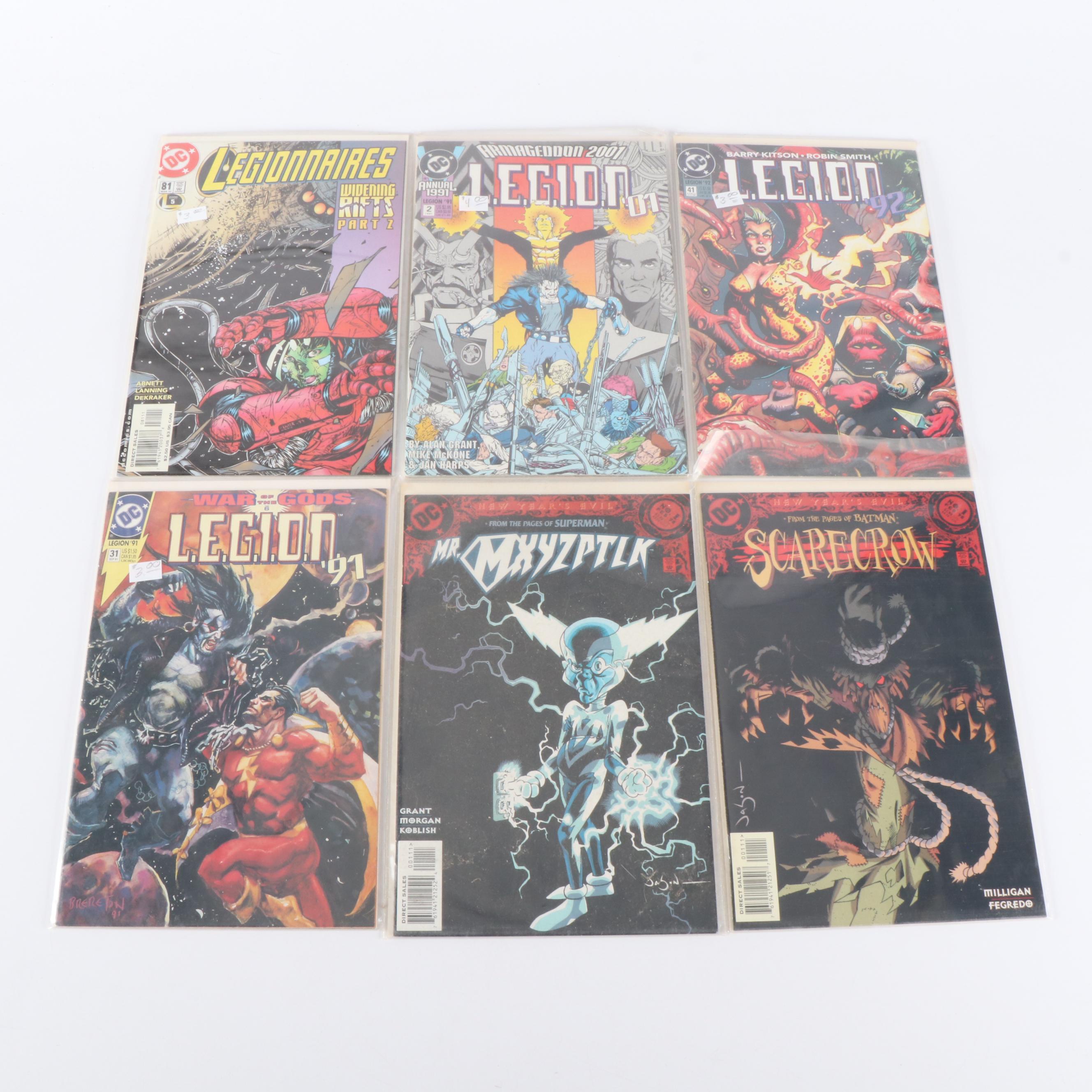 Modern Age Comic Books Featuring "Shadowhawk", "Superman", and More