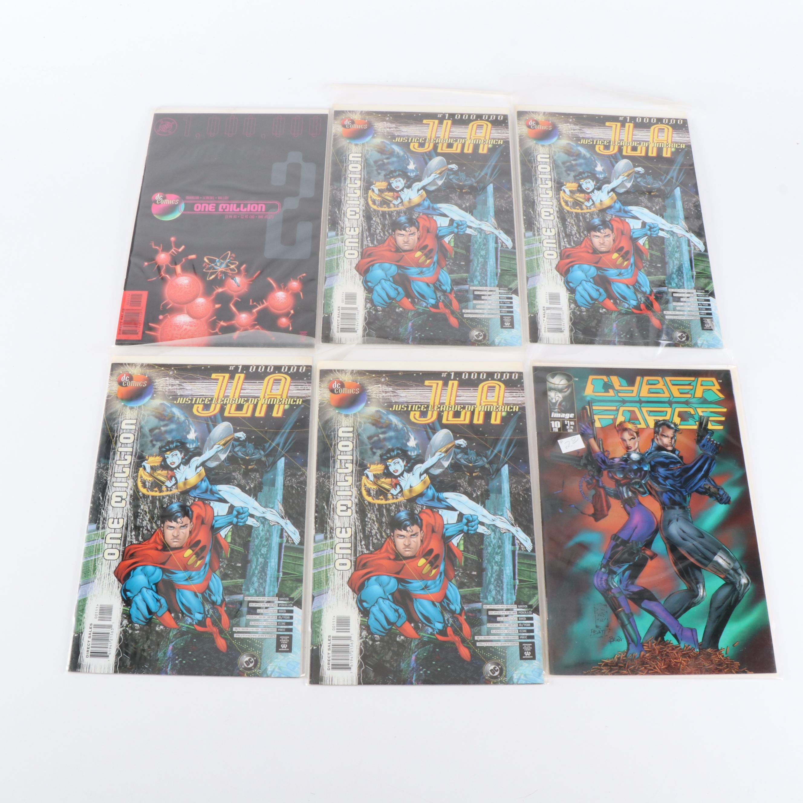 Modern Age Comic Books Featuring "Shadowhawk", "Superman", and More