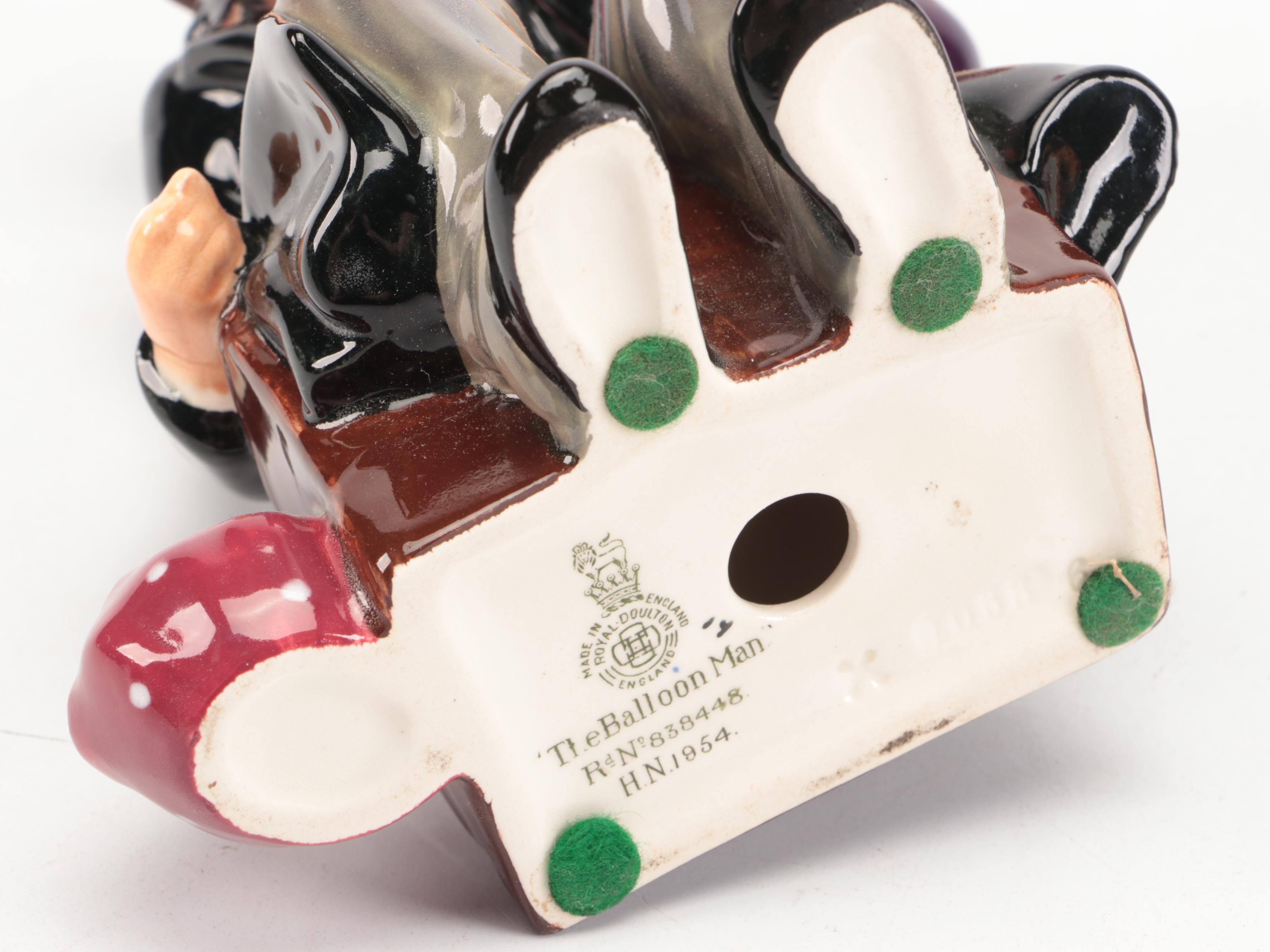 Royal Doulton "The Old Balloon Seller" and "The Balloon Man" Figurines