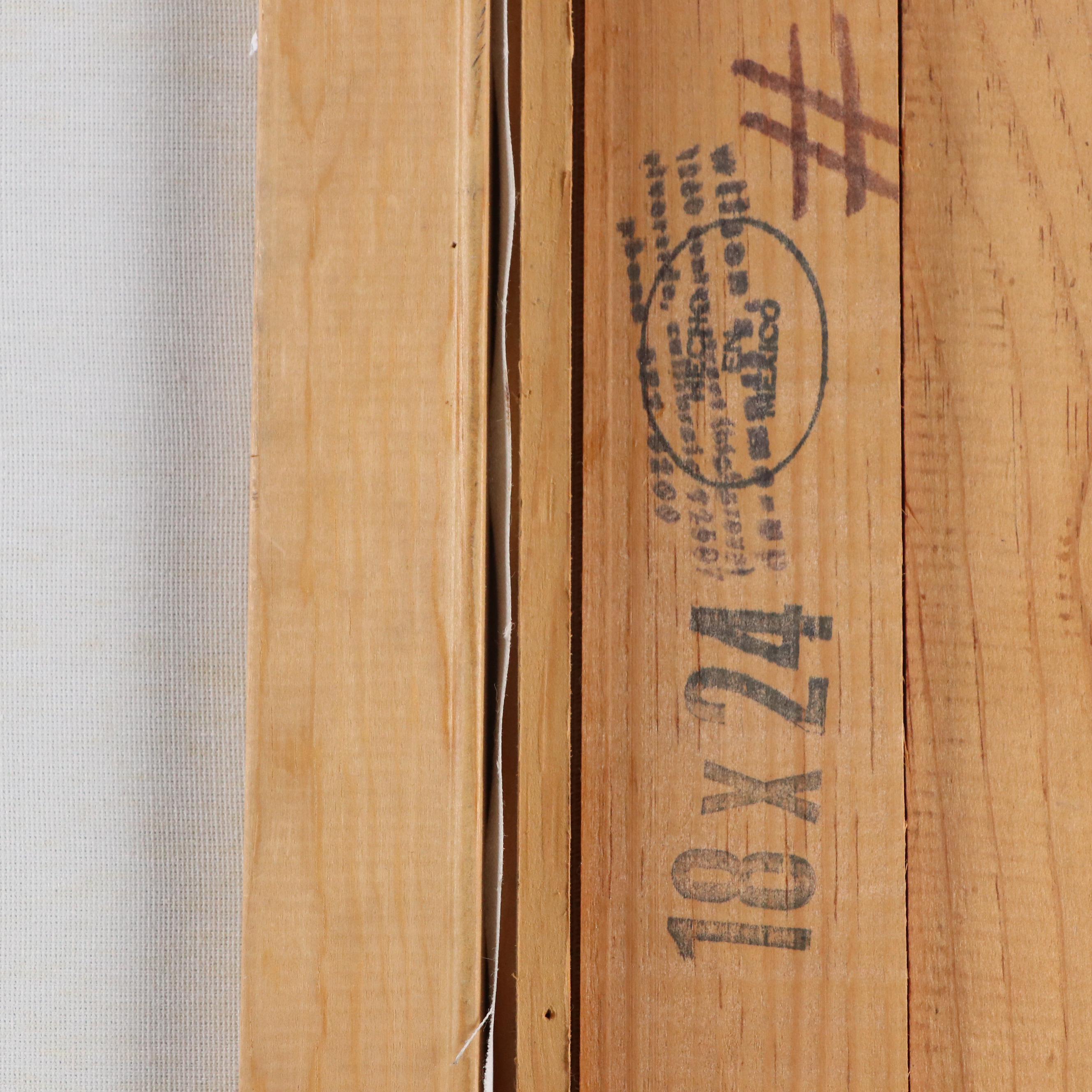 Oil Painting of Newsboy Standing Portrait, Late 20th Century