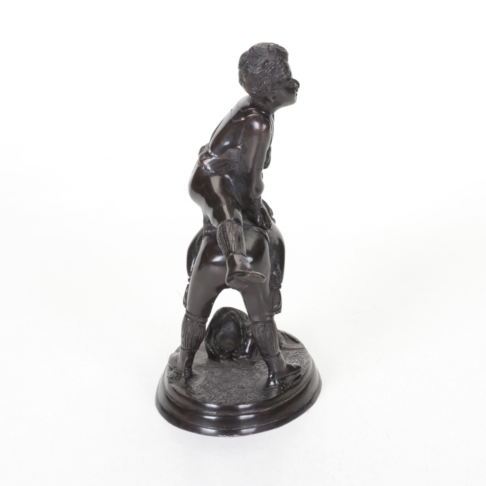 Andrea by Sadek "Children Playing Leapfrog" Bronze Figurine