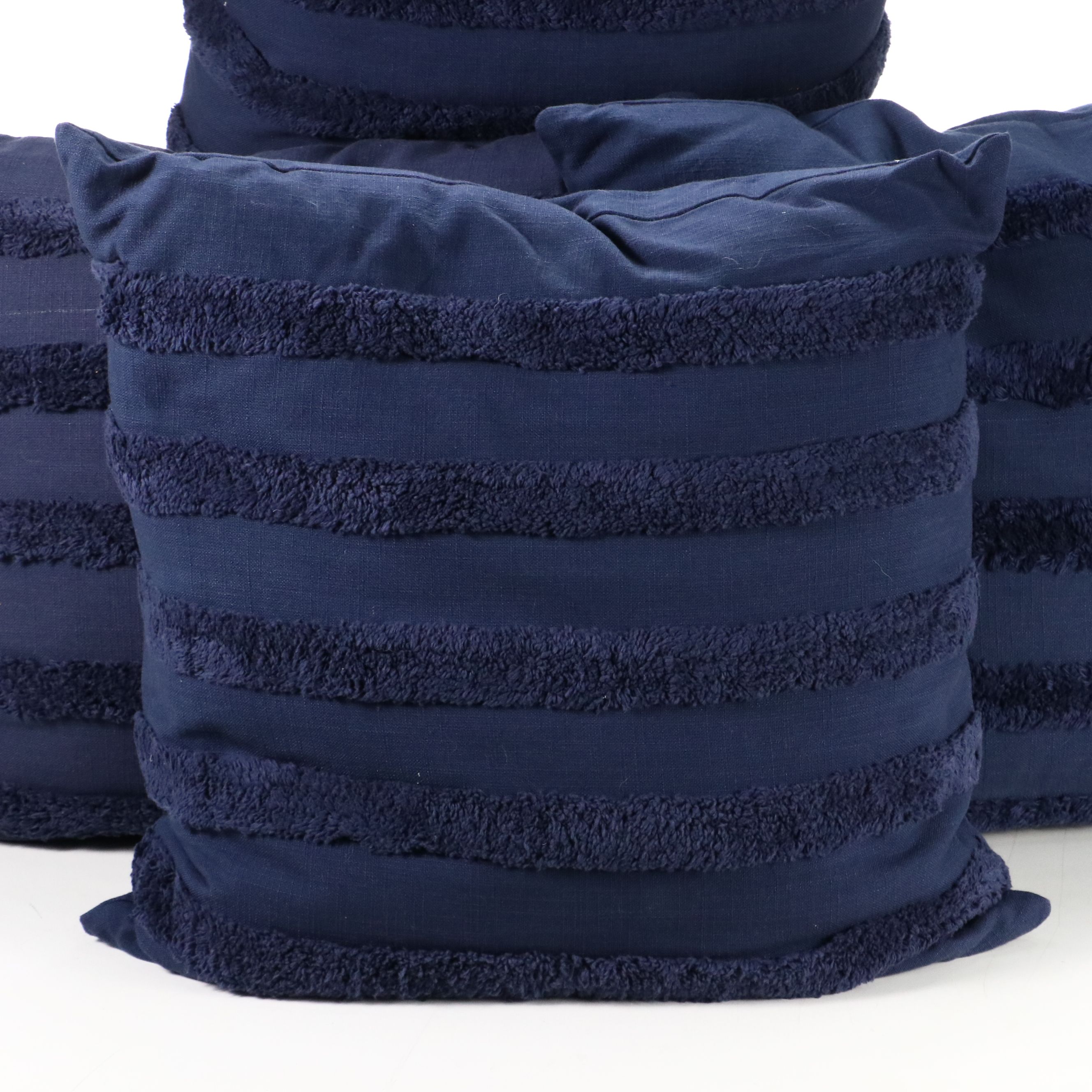 Serena & Lily Down-Filled Cotton Accent Cushions