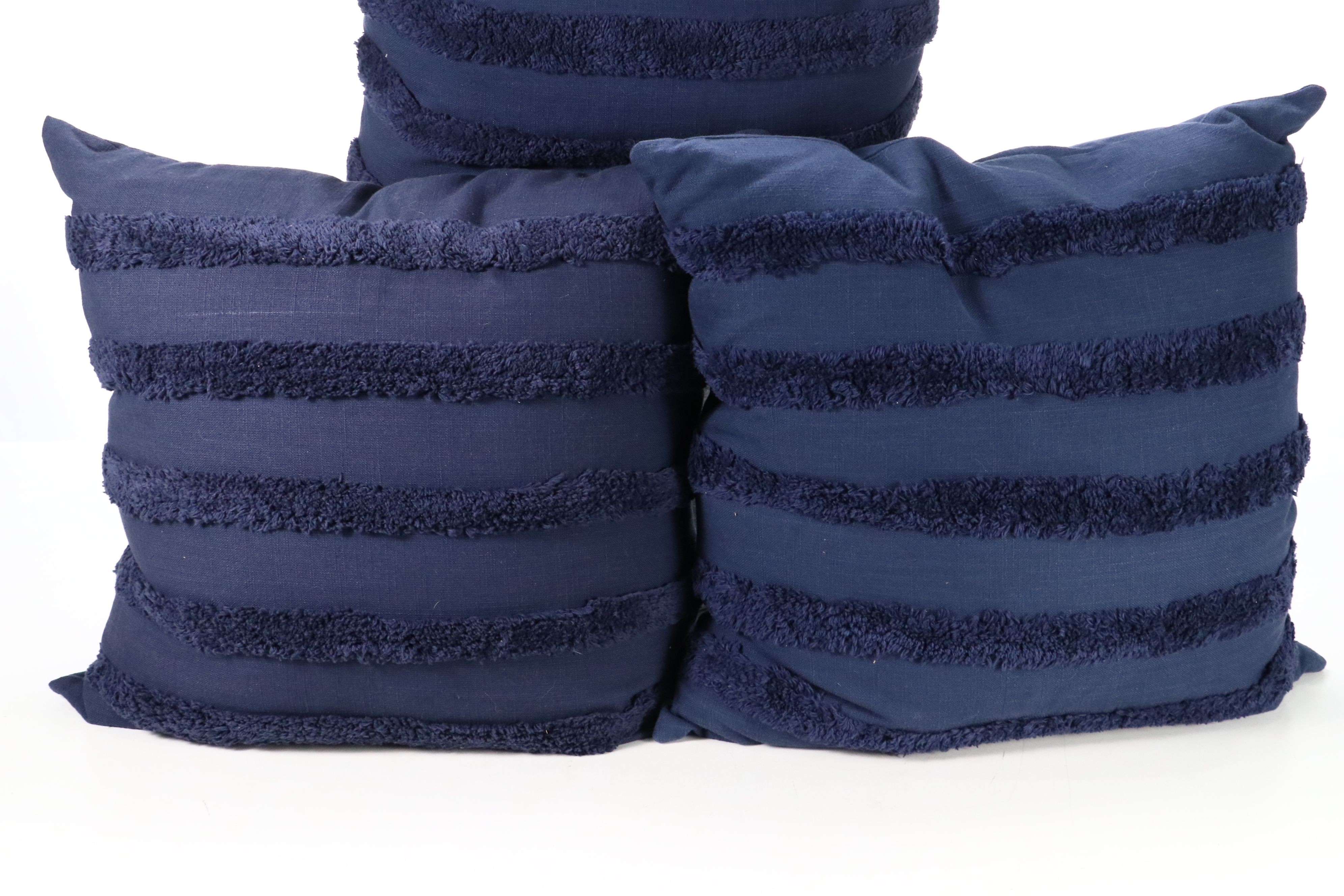 Serena & Lily Down-Filled Cotton Accent Cushions