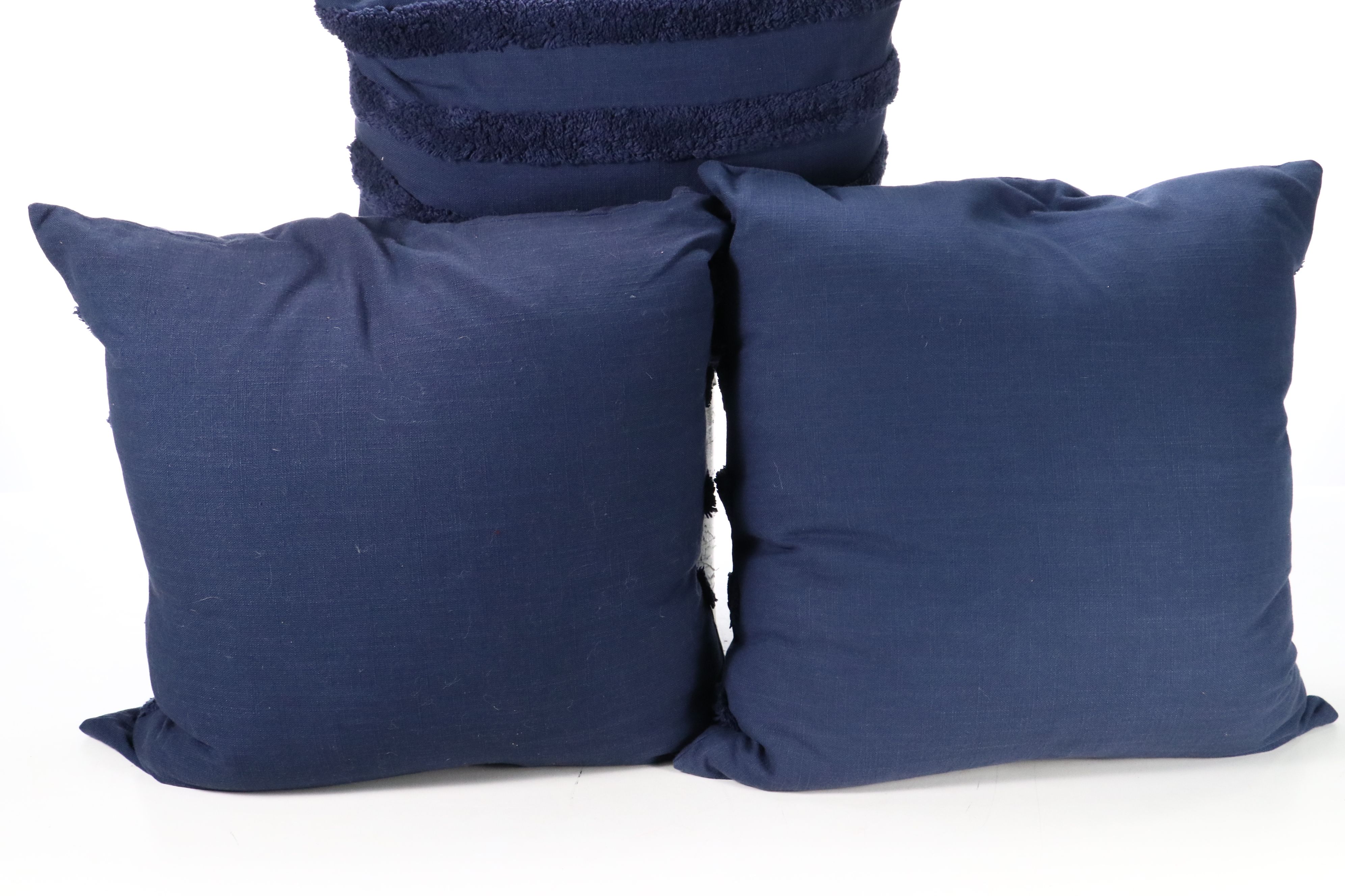 Serena & Lily Down-Filled Cotton Accent Cushions