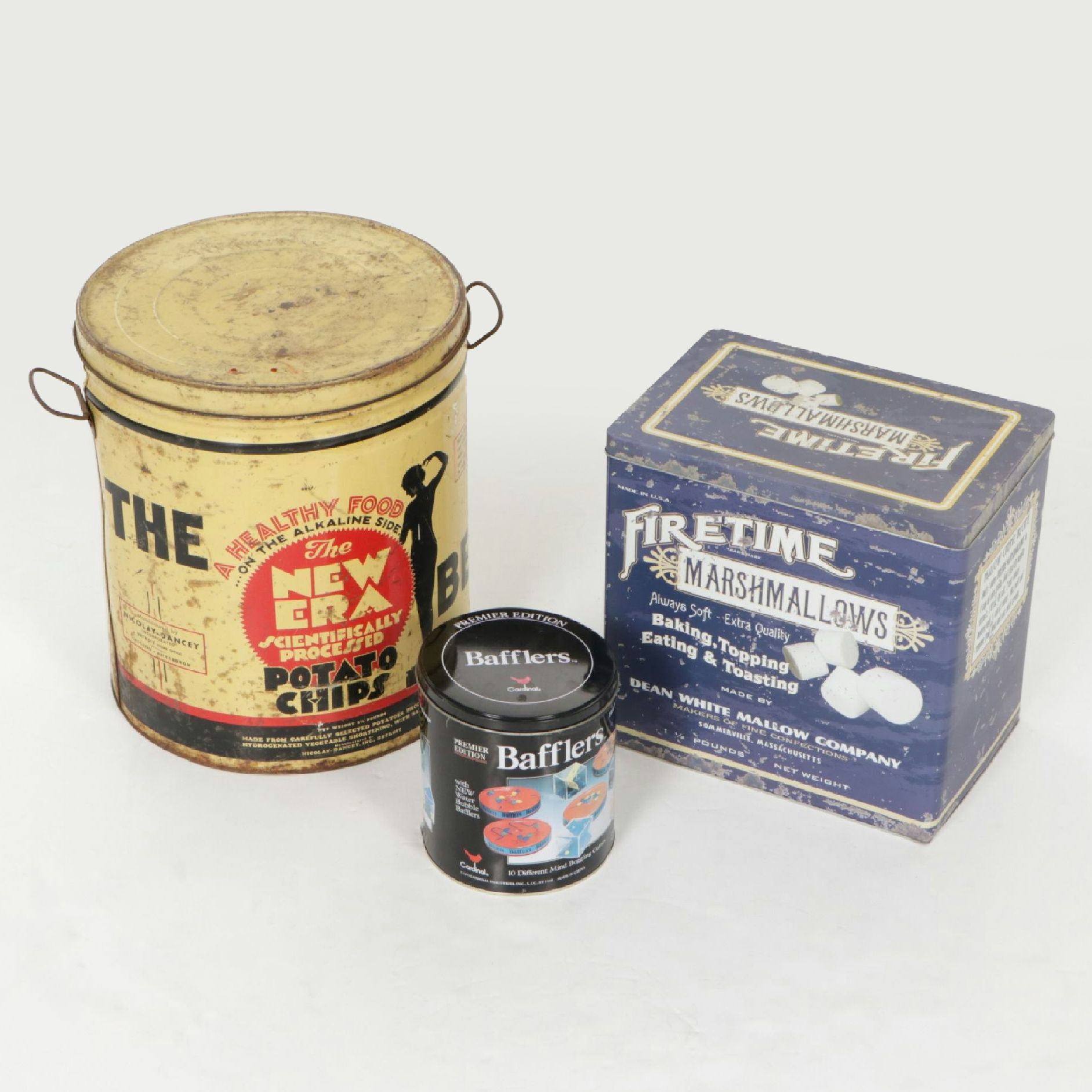 Tin Litho Food Storage Canisters and Bafflers Premier Edition Game