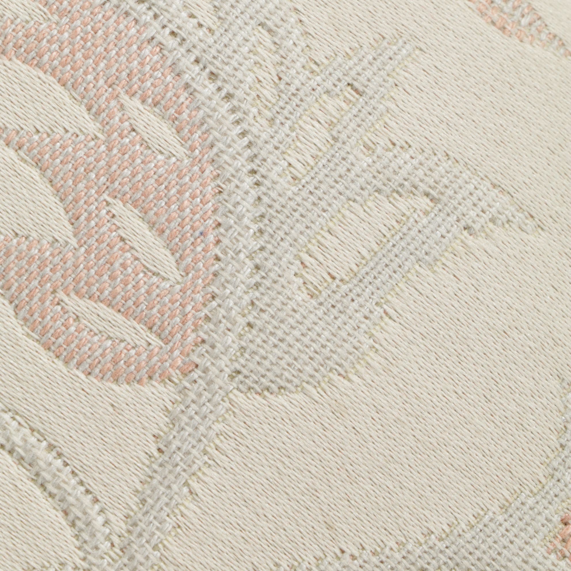 Creme Finish Scroll Side Table with Glass Top and Tufted Footstool Ottoman