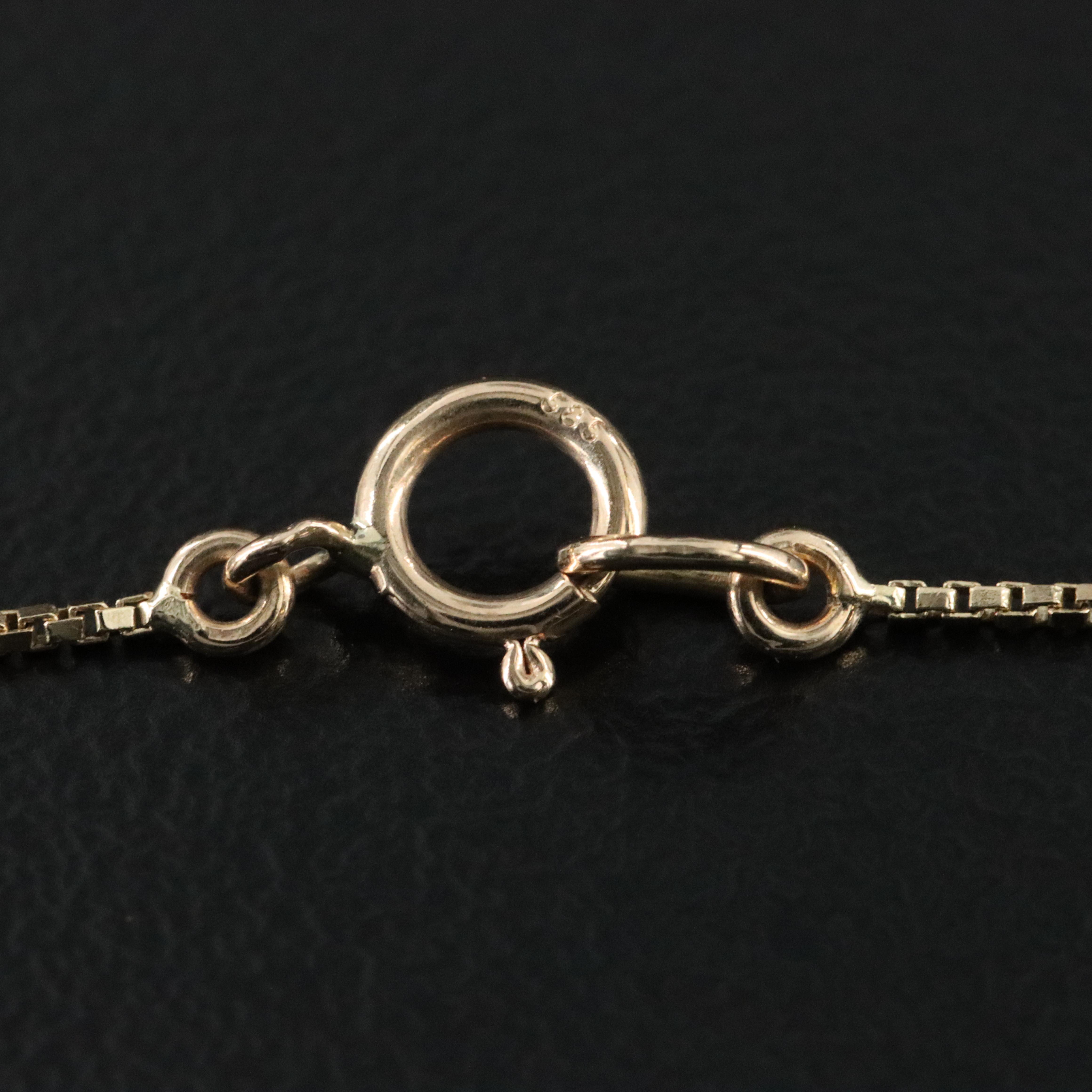 14K 8.69 CT Opal and Diamond Pendant Necklace