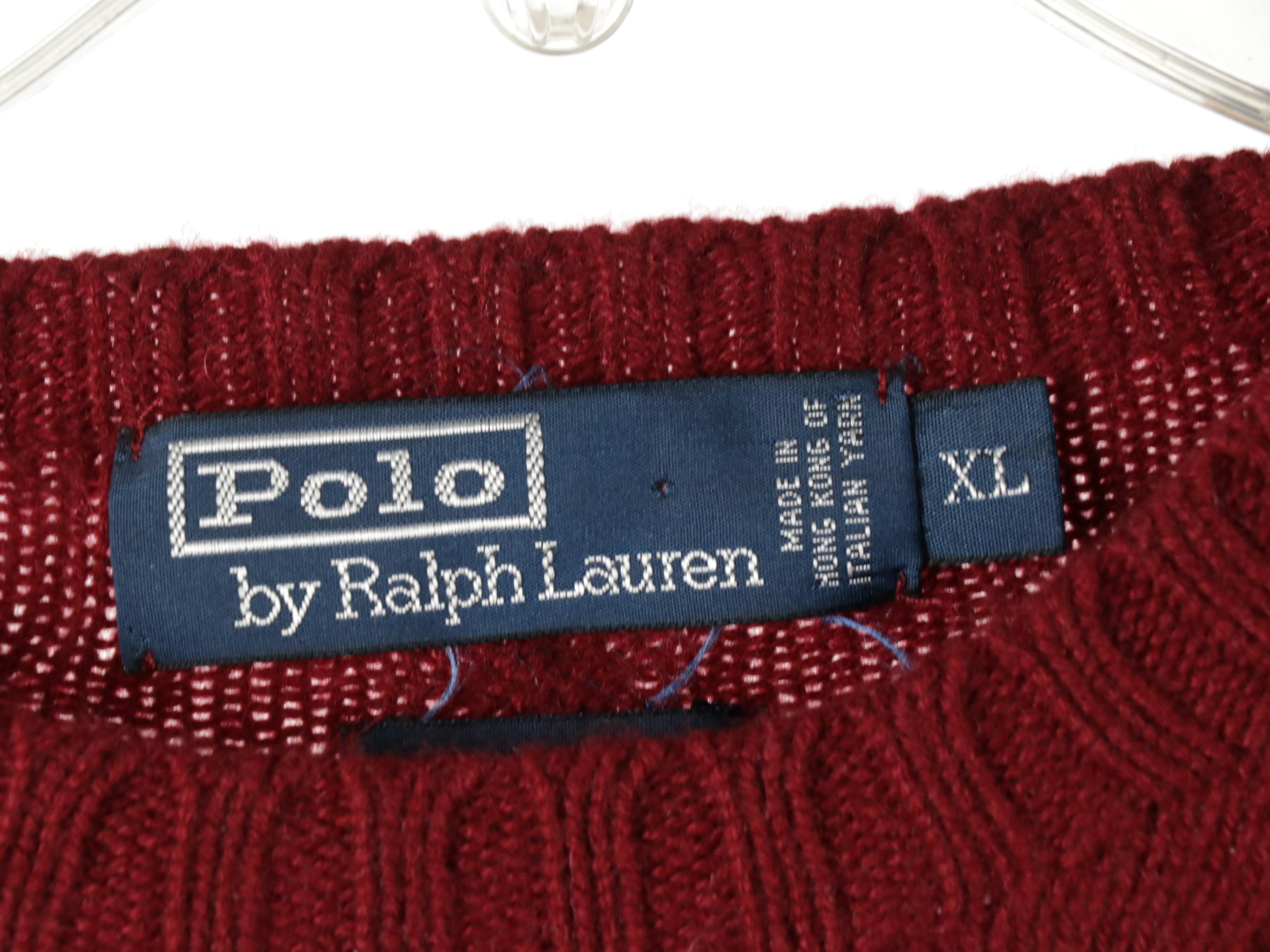 Men's Cashmere Polo By Ralph Lauren, Daniel Cremieux and Jos. A. Bank Sweaters
