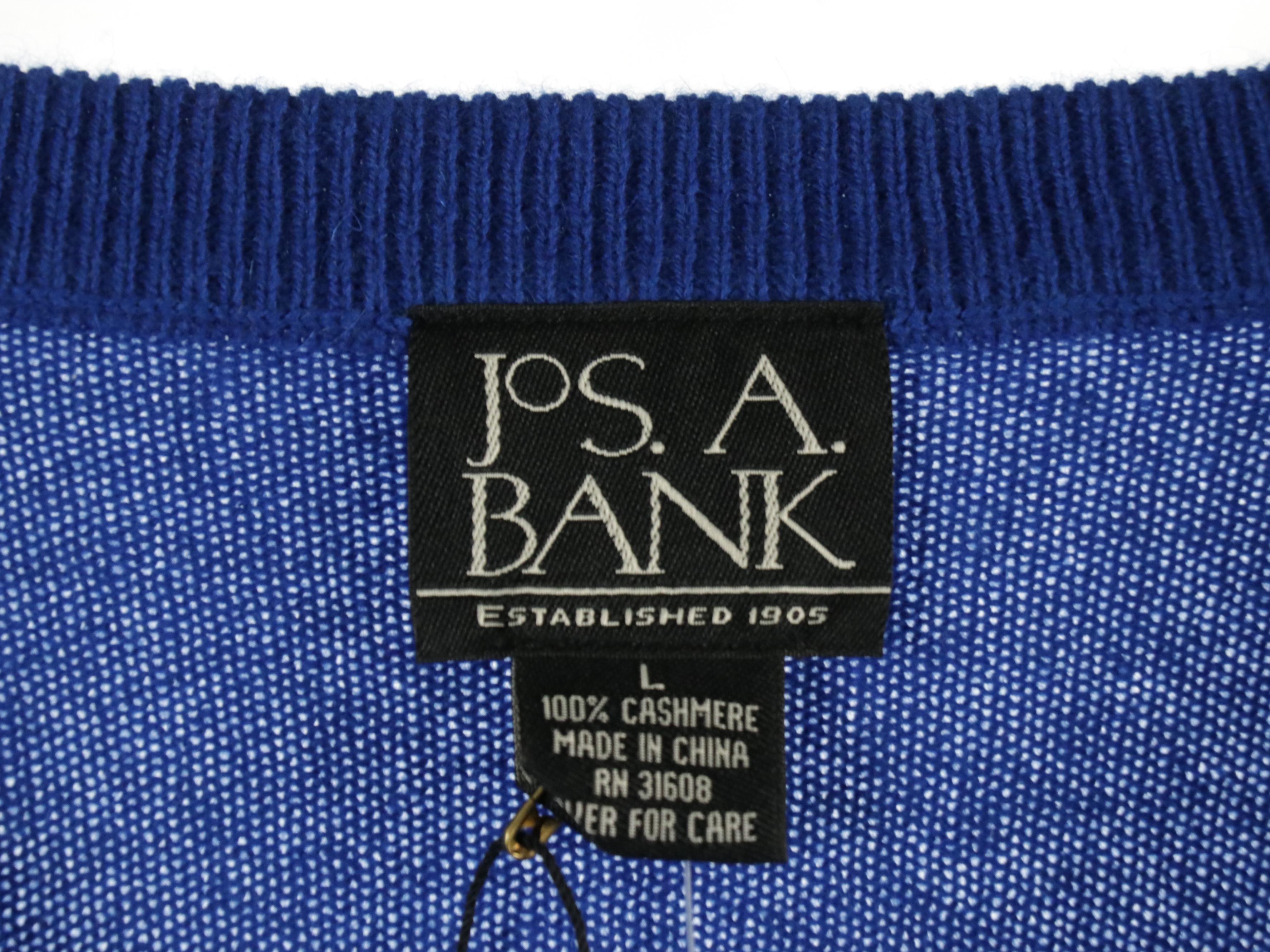 Men's Cashmere Polo By Ralph Lauren, Daniel Cremieux and Jos. A. Bank Sweaters