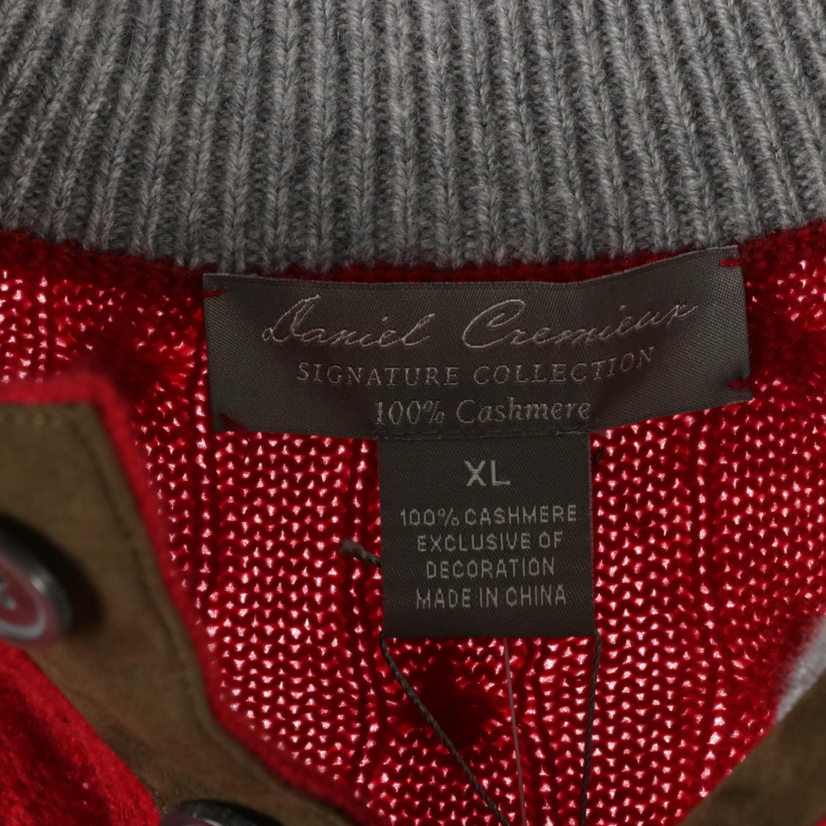 Men's Cashmere Polo By Ralph Lauren, Daniel Cremieux and Jos. A. Bank Sweaters