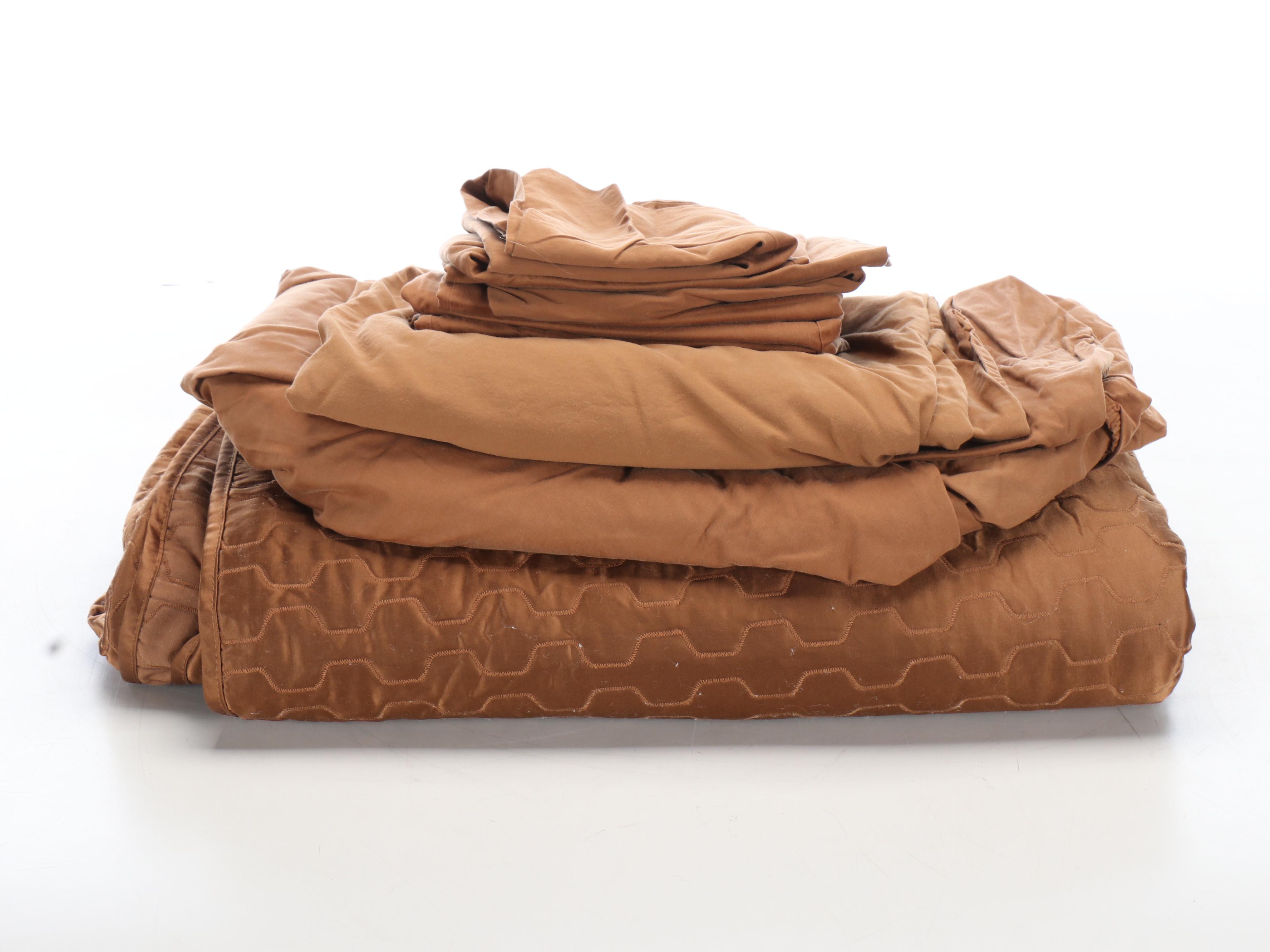 Hotel Collection Cotton Bedsheets, Yarnz Cashmere Blanket, and More Bedding