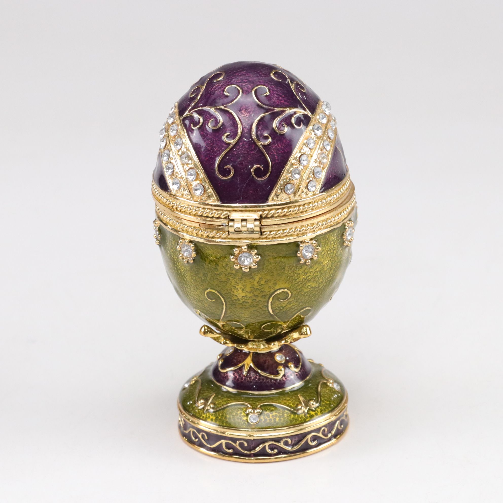 Gilded Egg Musical Box, Divided Serving Dish & More