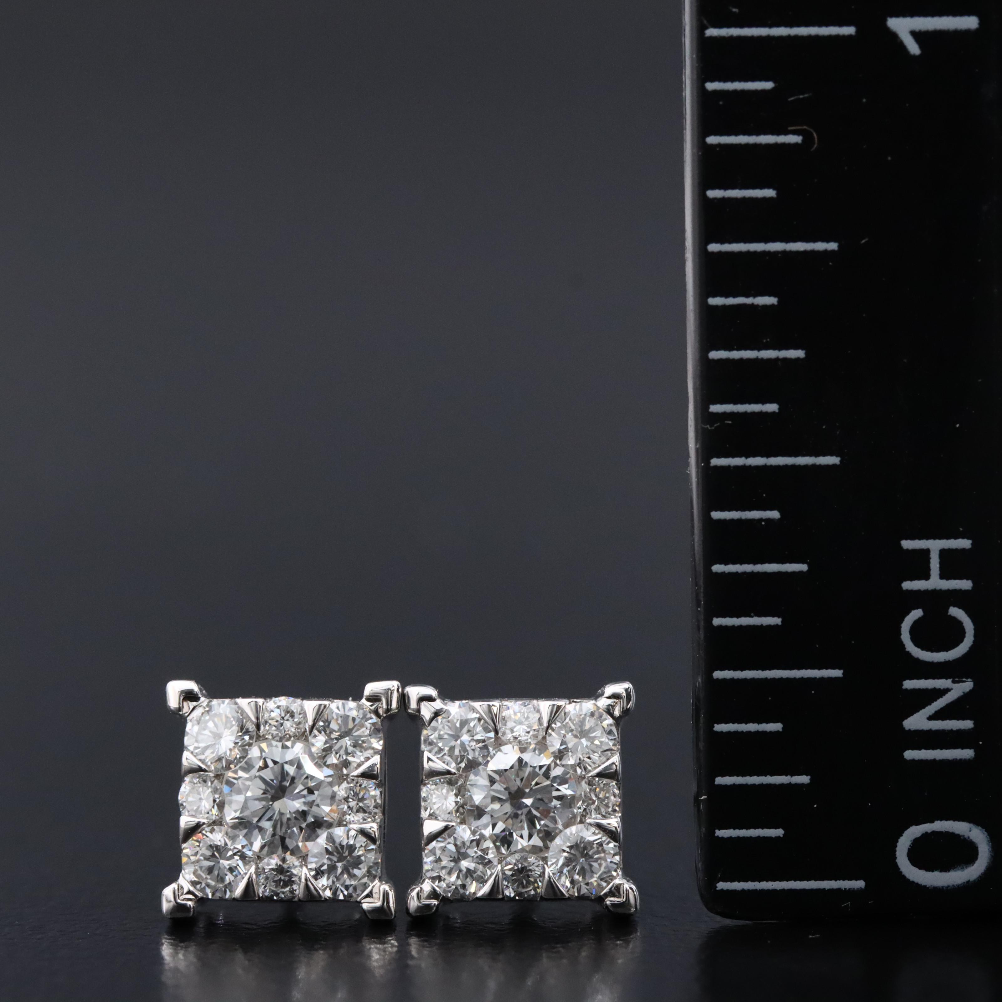 14K 0.76 CTW Diamond Earrings