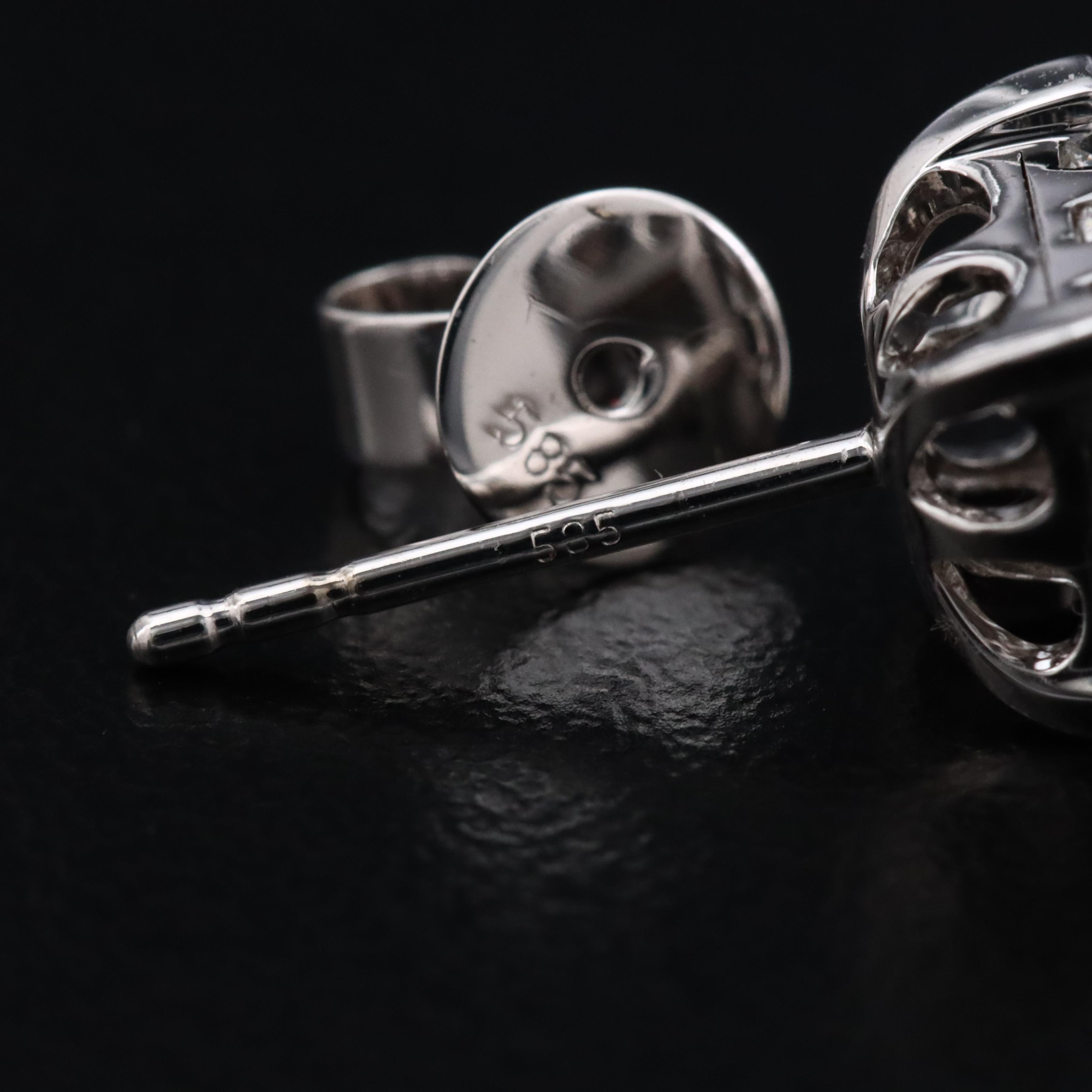 14K 0.76 CTW Diamond Earrings