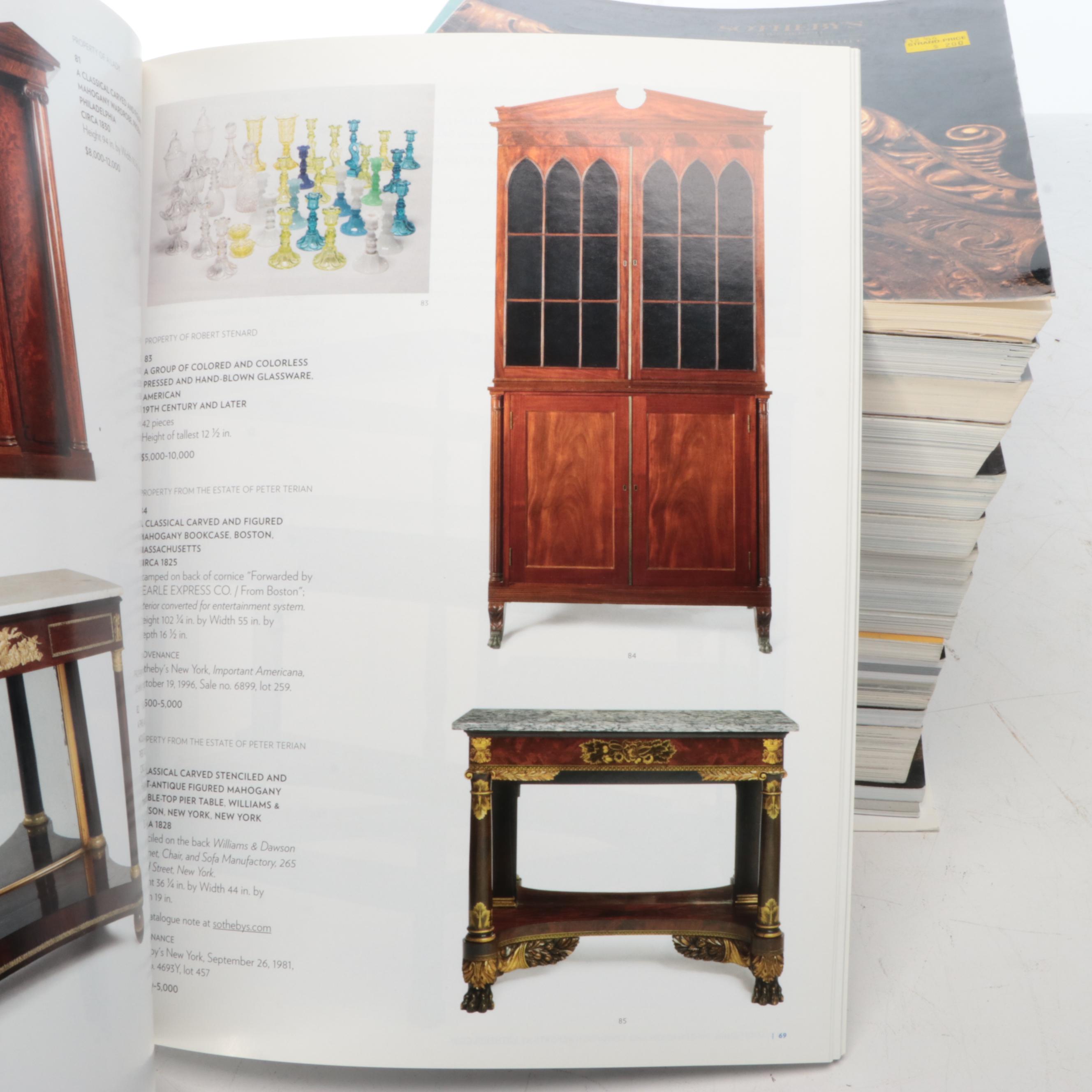 Sotheby's, Christie's with Other Catalogs, Late 20th/Early 21st Century