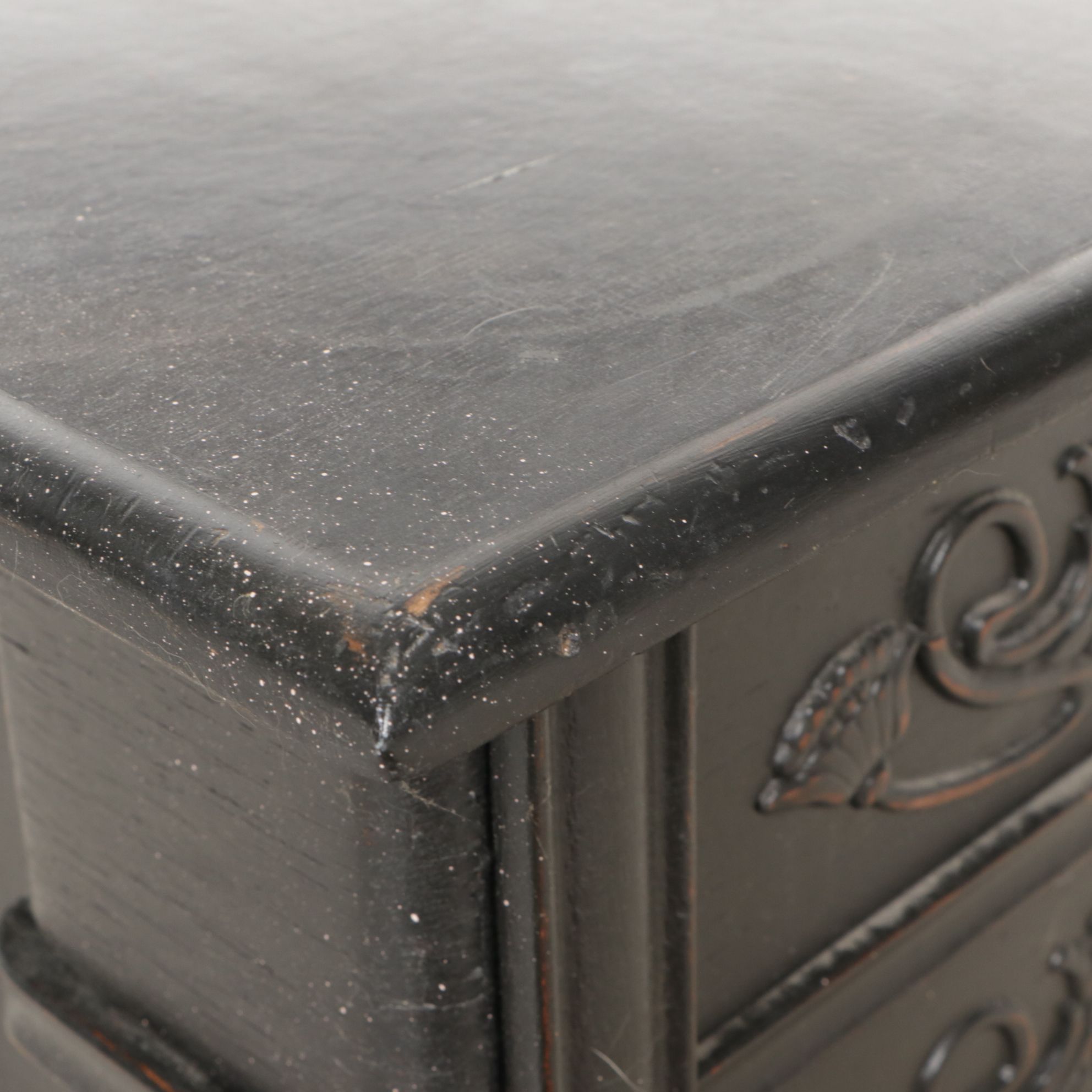 Wooden Six-Drawer Sewing Supplies Storage Chest