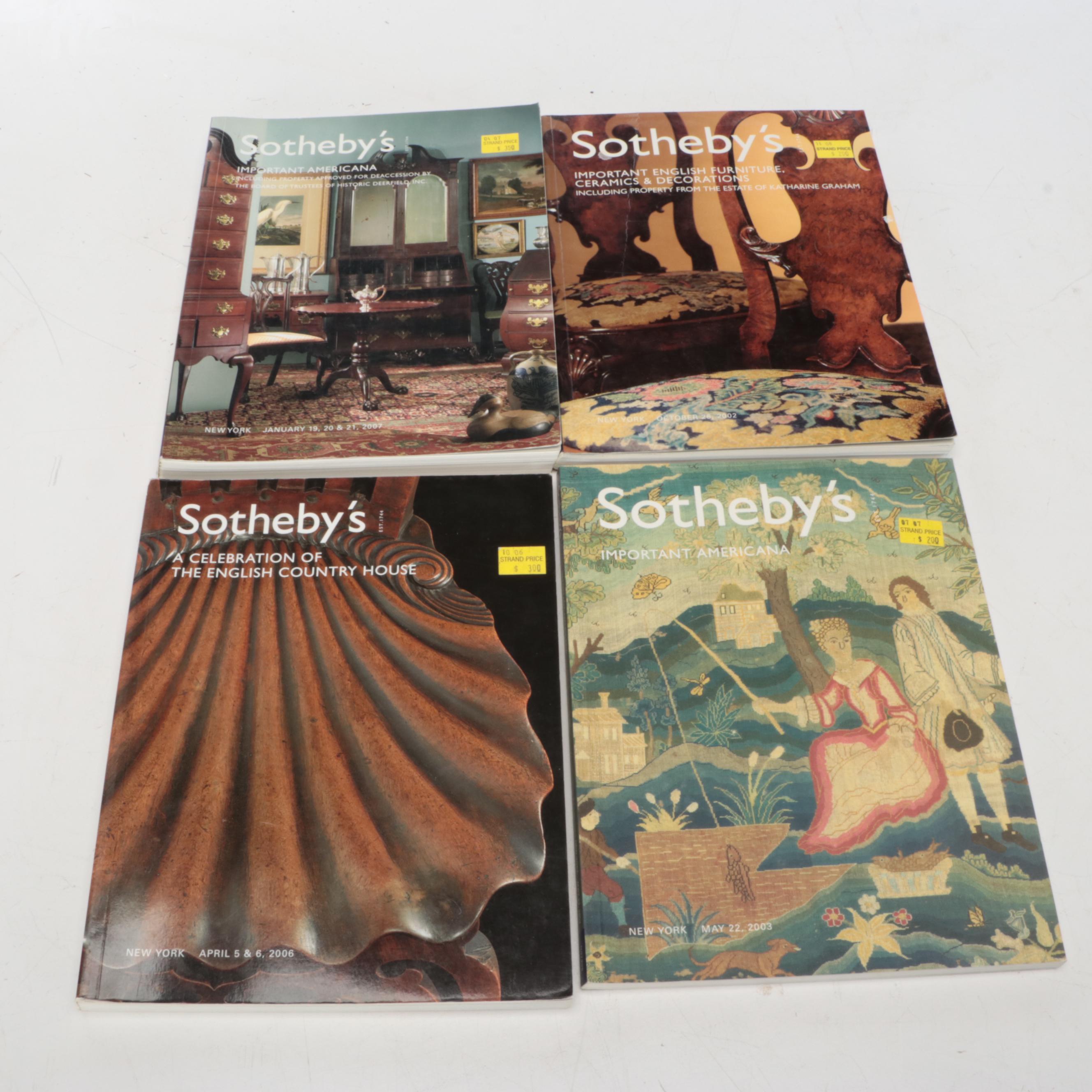 Sotheby's, Christie's with Other Catalogs, Late 20th/Early 21st Century