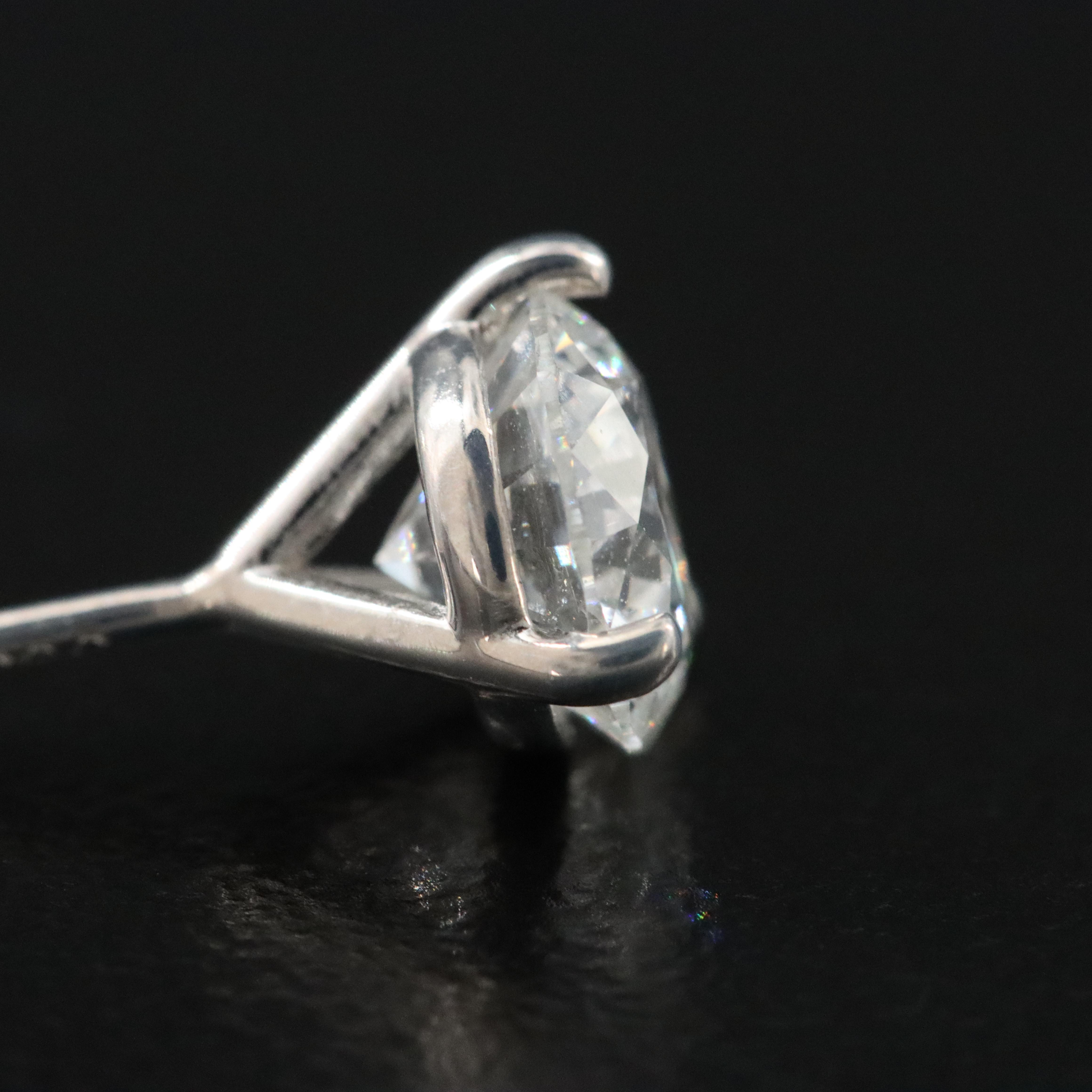 14K 1.98 CTW Lab Grown Diamond Martini Solitaire Earrings