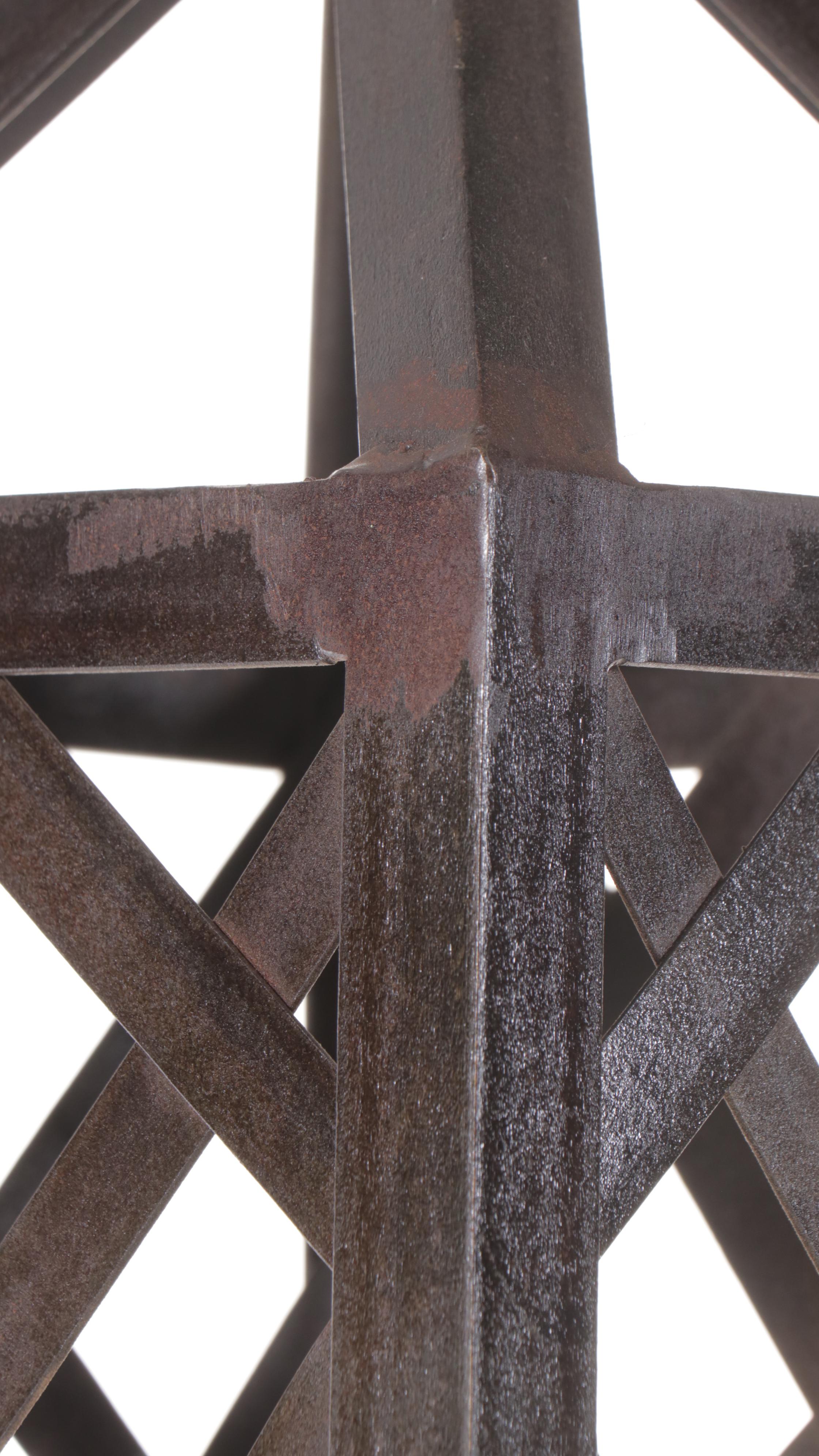 Metal Garden Obelisk